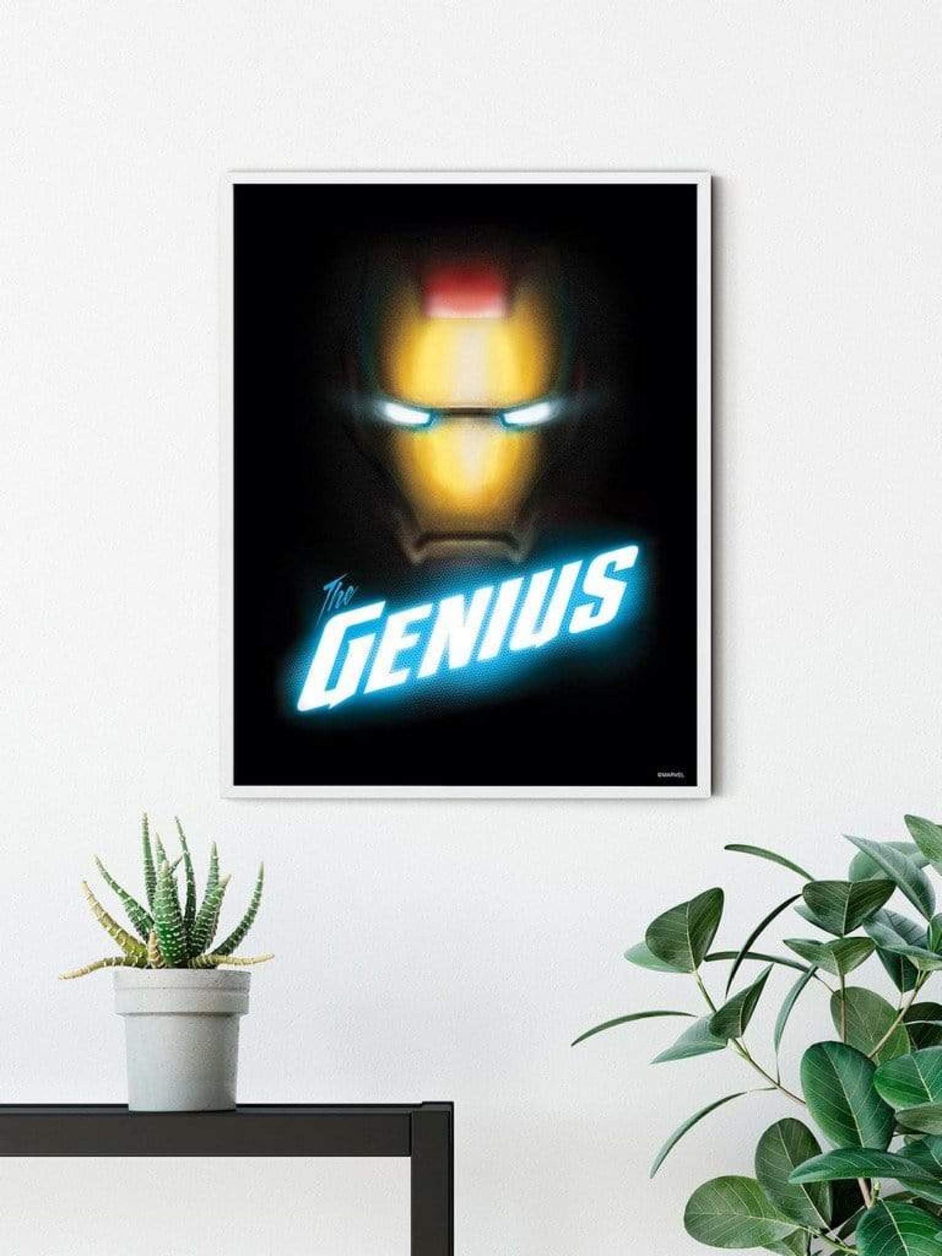 Komar Avengers The Genius Kunstdruk 40x50cm Sfeer | Posters.nl