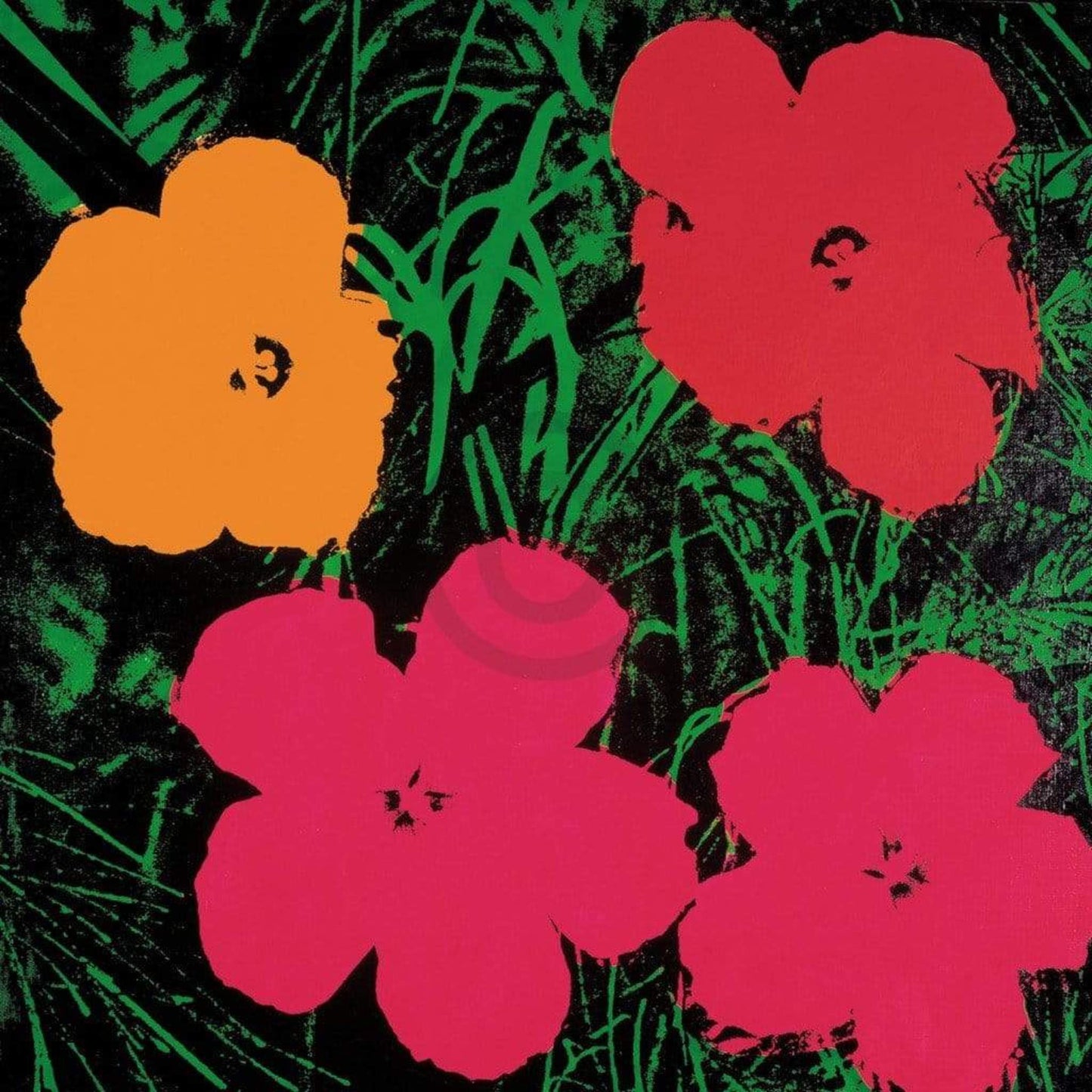 Andy Warhol Flowers C. 1964 Kunstdruk 60x60cm | Posters.nl
