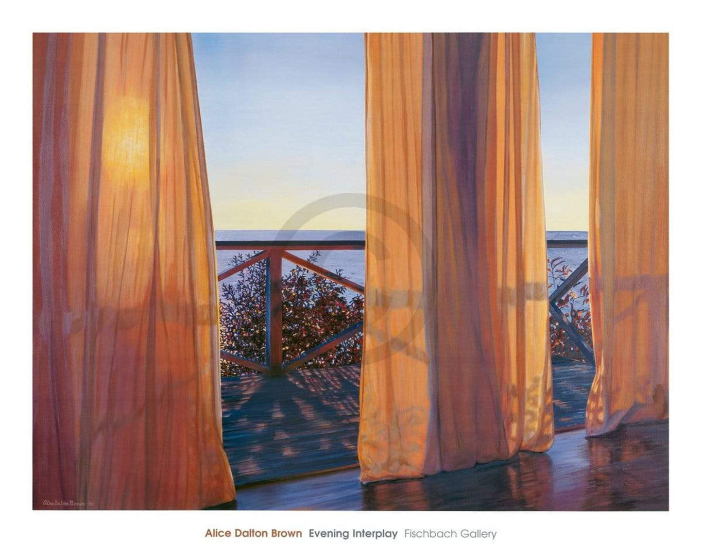 Alice Dalton Brown Evening Interplay, 2000 Kunstdruk 112x89cm | Posters.nl
