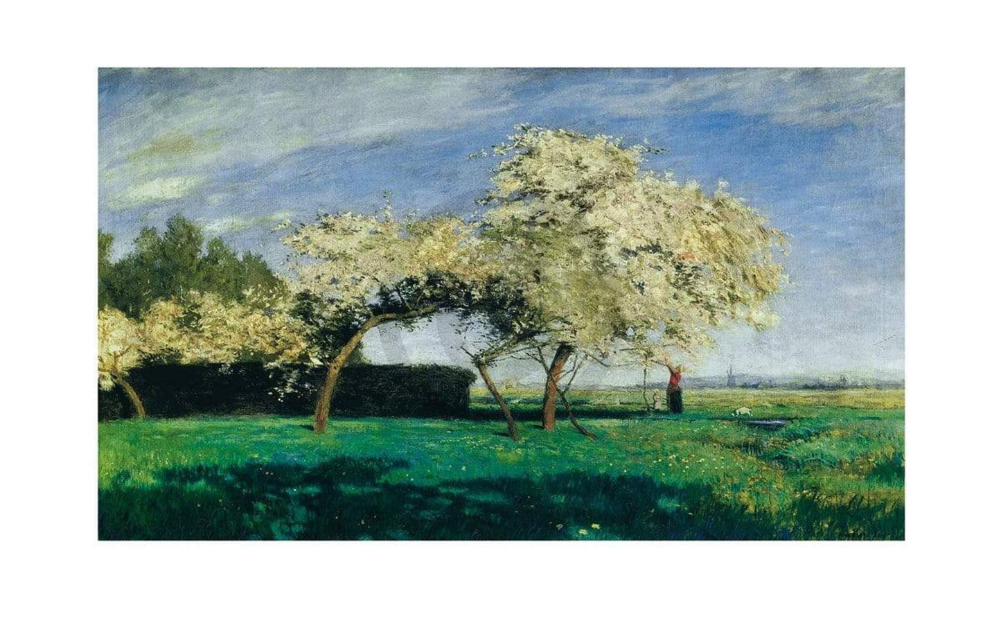 Hans Am Ende Frühlingstag um 1897/89 Kunstdruk 80x50cm | Posters.nl