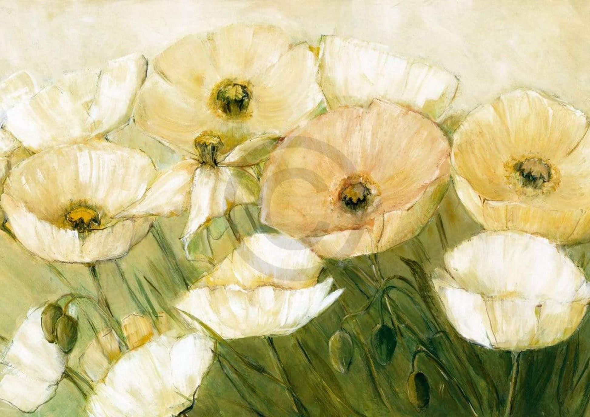 Elisabeth Krobs  Tender Poppies Kunstdruk 29.7x21cm | Posters.nl