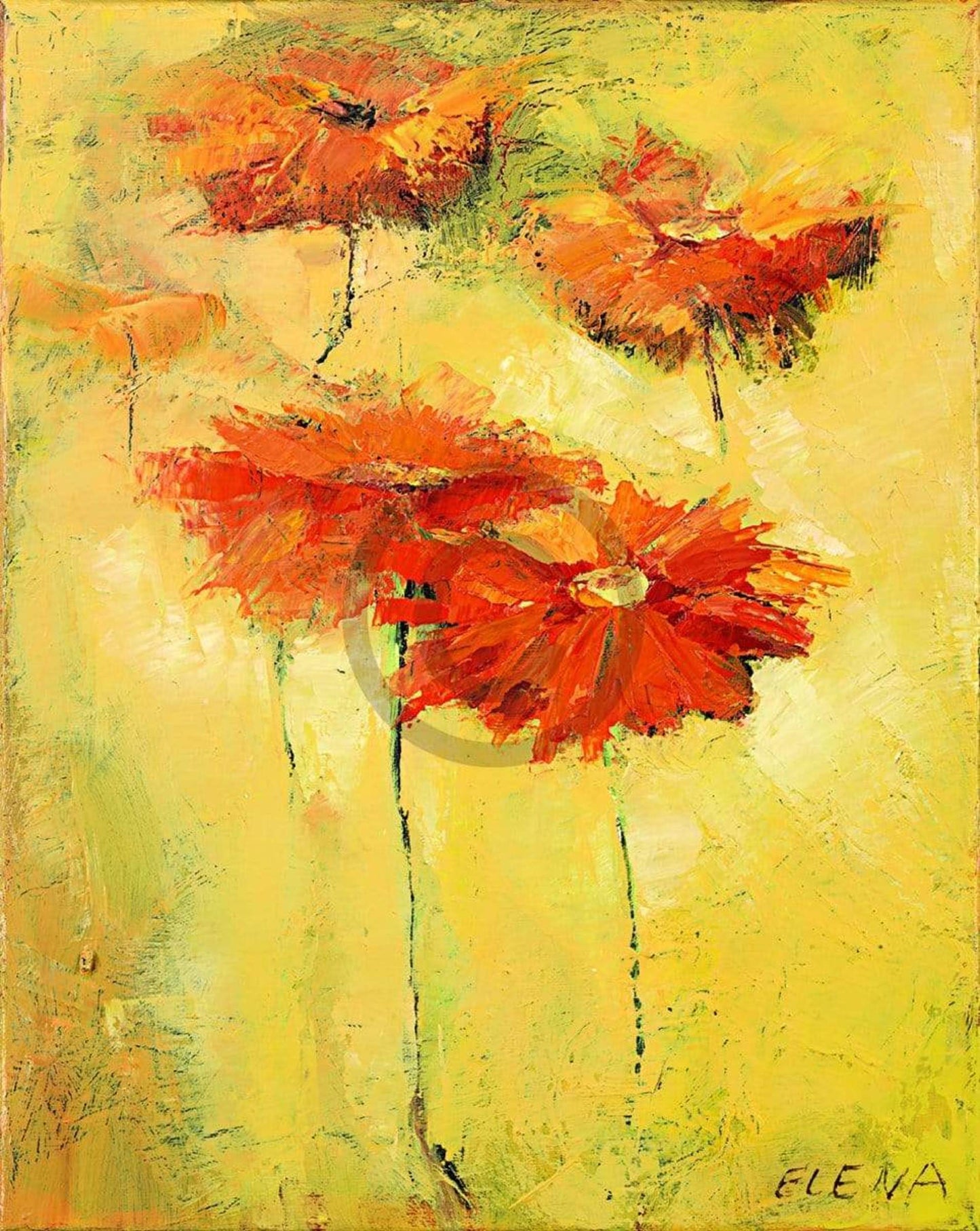 Elena Filatov Feldblumen II Kunstdruk 40x50cm | Posters.nl