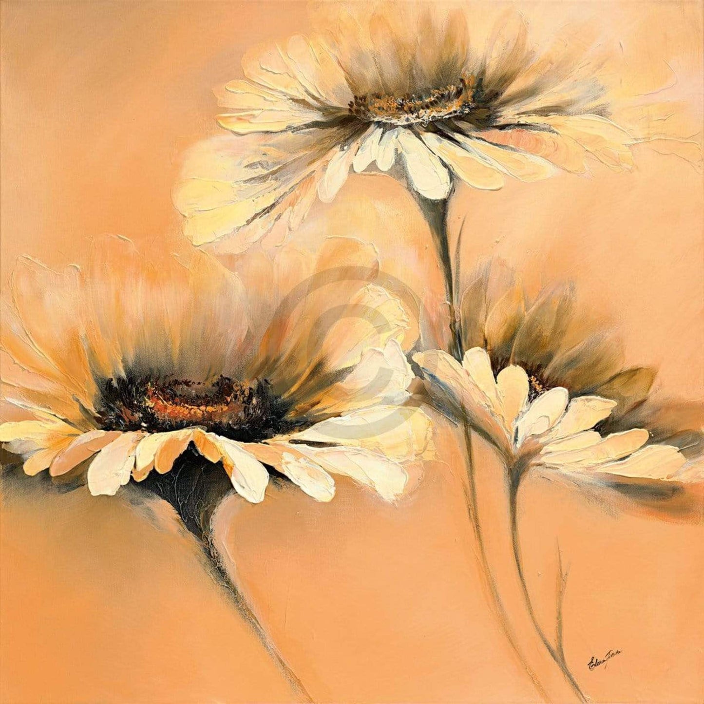 Elena Filatov Apricot Summer I Kunstdruk 70x70cm | Posters.nl