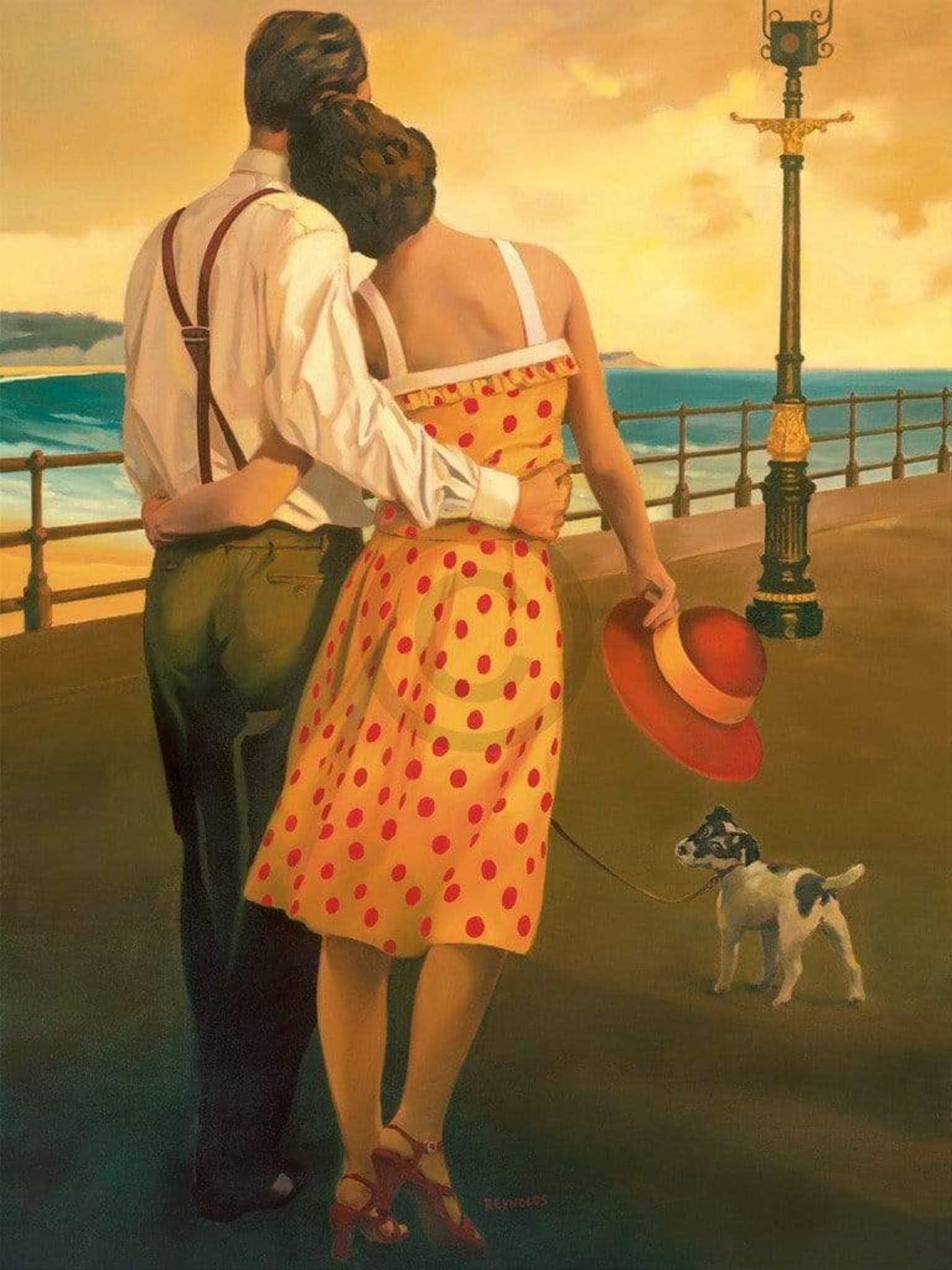 Graham Reynolds View of the bay Kunstdruk 60x80cm | Posters.nl