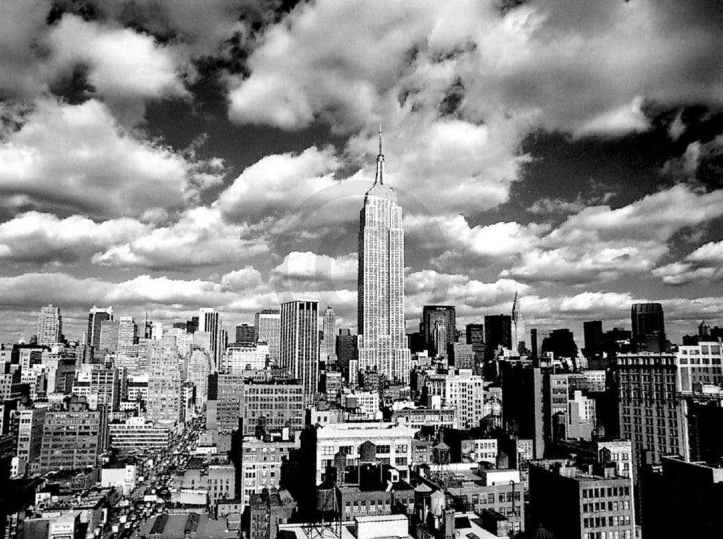 Henri Silberman Sky over Manhatten Kunstdruk 80x60cm | Posters.nl