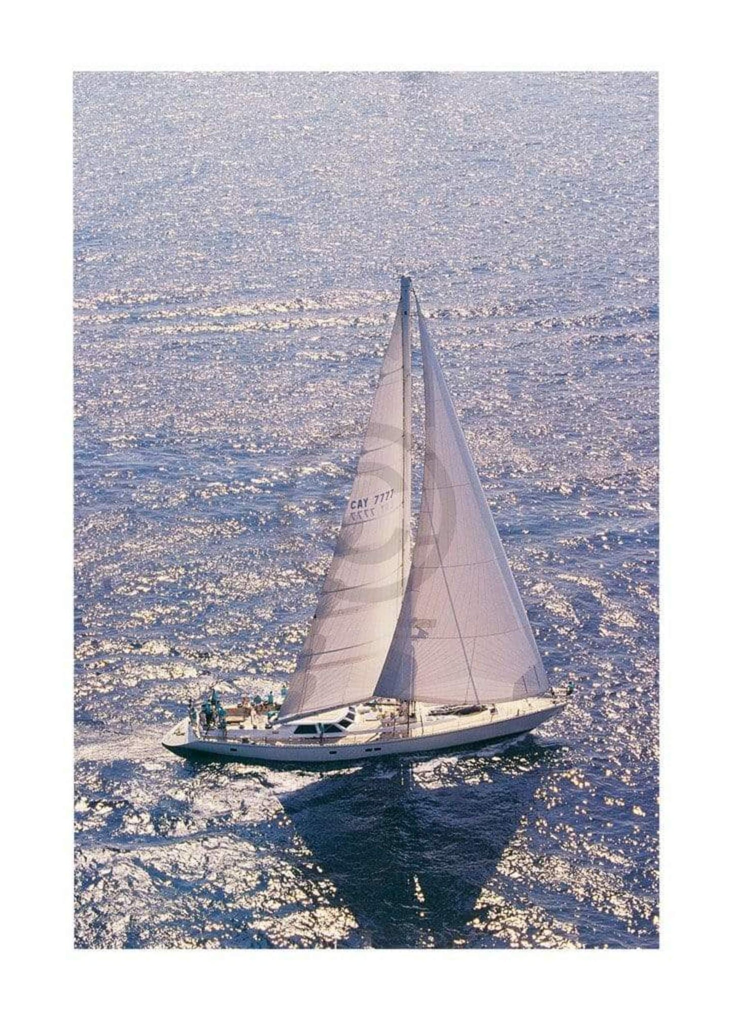 Ingrid Abery Silver Sea I Kunstdruk 50x70cm | Posters.nl