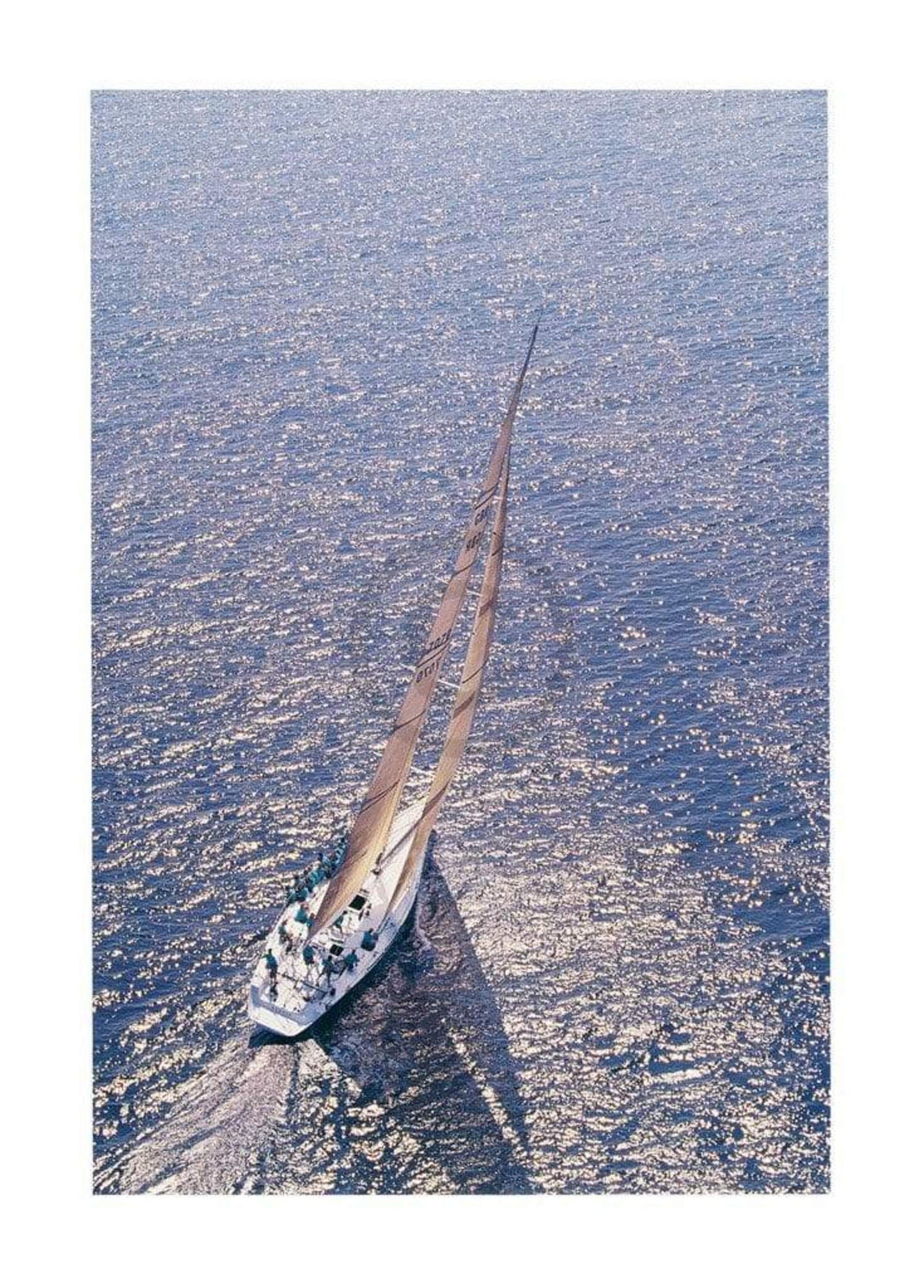 Ingrid Abery Silver Sea II Kunstdruk 50x70cm | Posters.nl