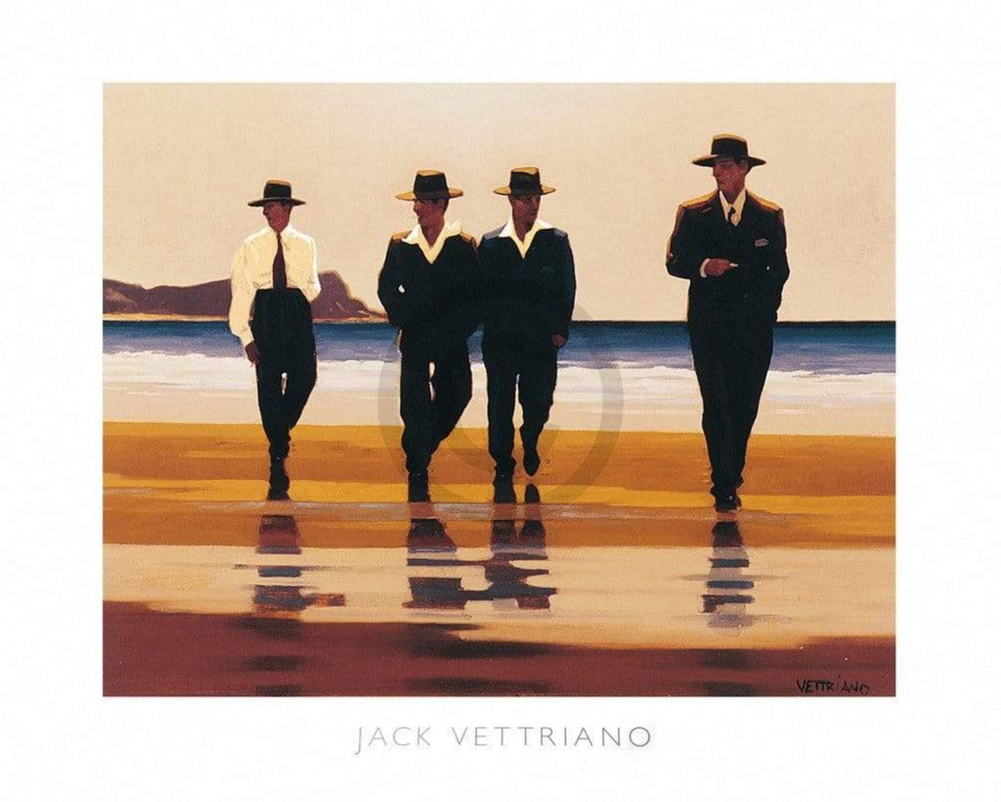 Jack Vettriano The Billy Boys Kunstdruk 50x40cm | Posters.nl