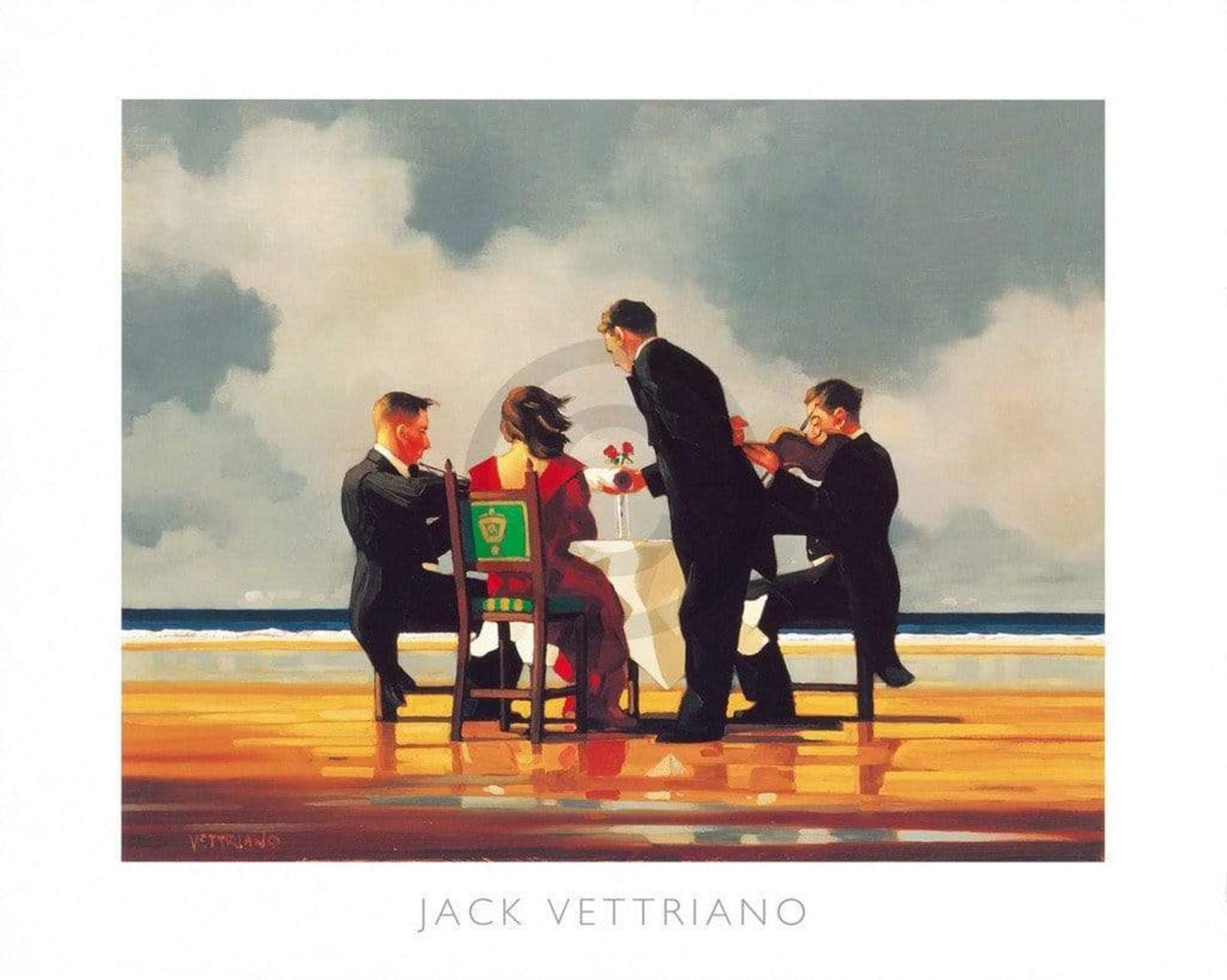 Jack Vettriano Elegy for The Dead Admiral Kunstdruk 50x40cm | Posters.nl