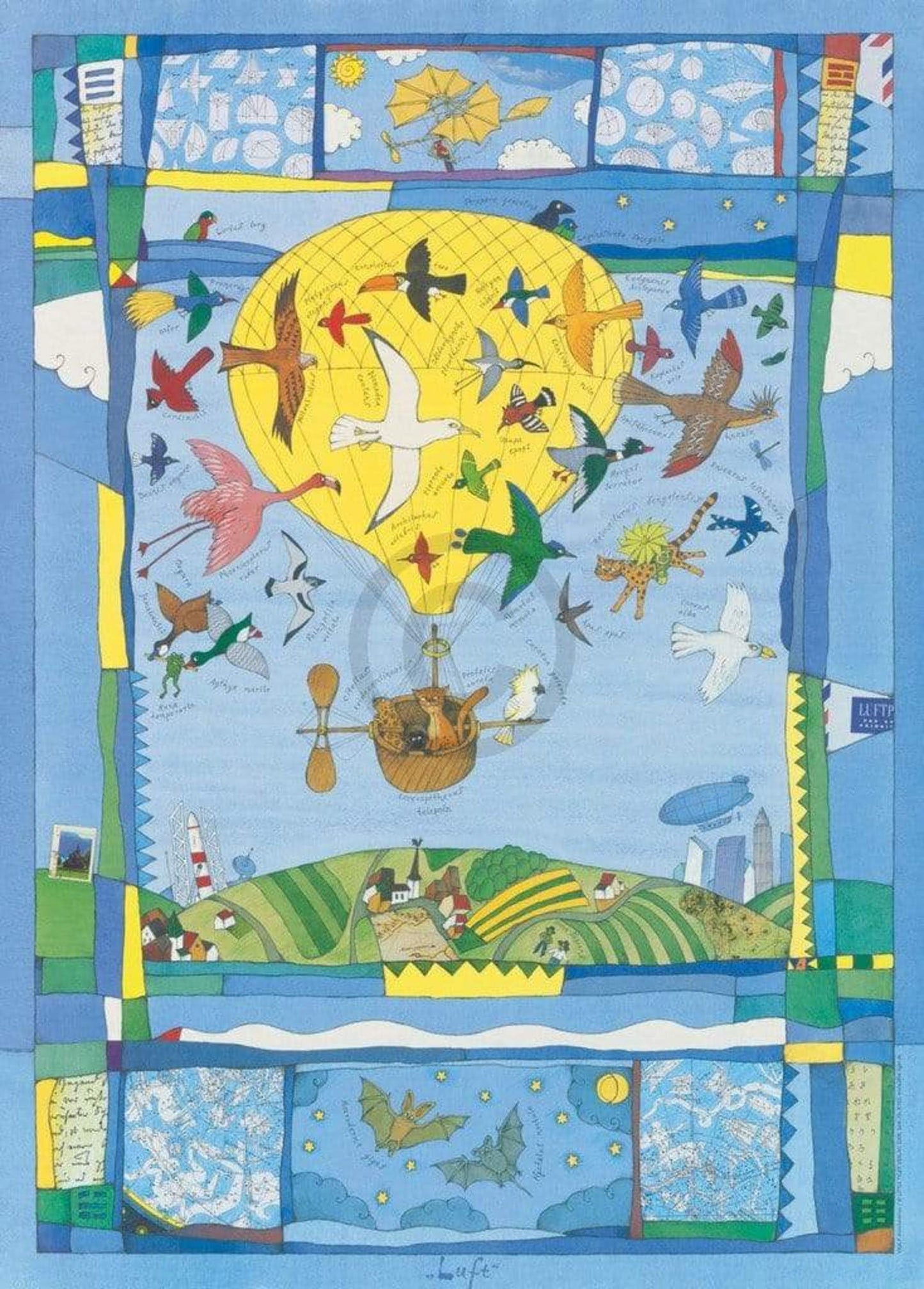 Vitali P. Konstantinov Luft Kunstdruk 48x67cm | Posters.nl
