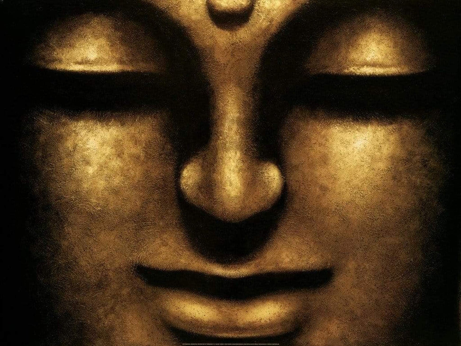 Mahayana  Bodhisattva Kunstdruk 80x60cm | Posters.nl