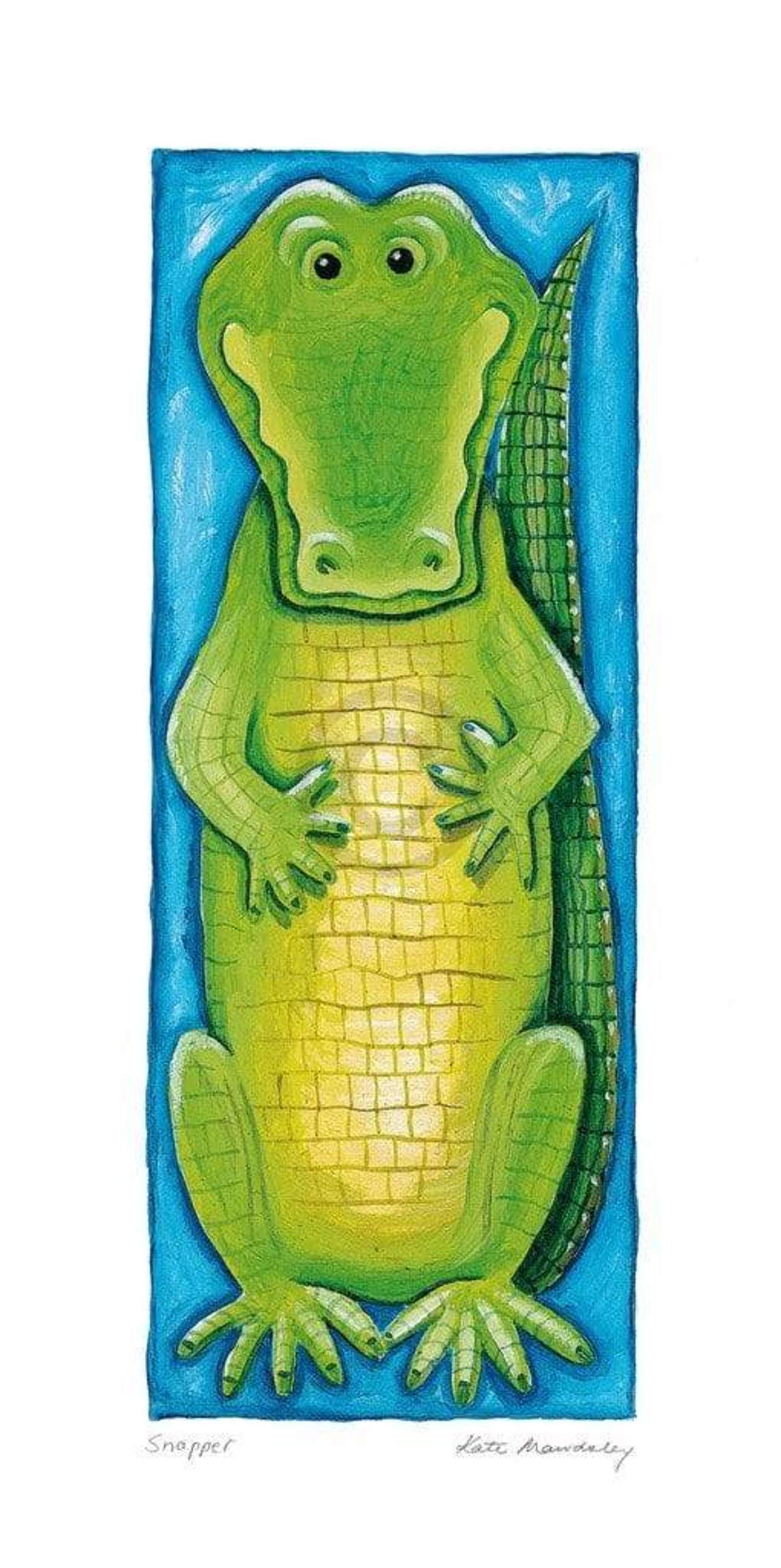 Kate Mawdsley Snapper Kunstdruk 15x30cm | Posters.nl