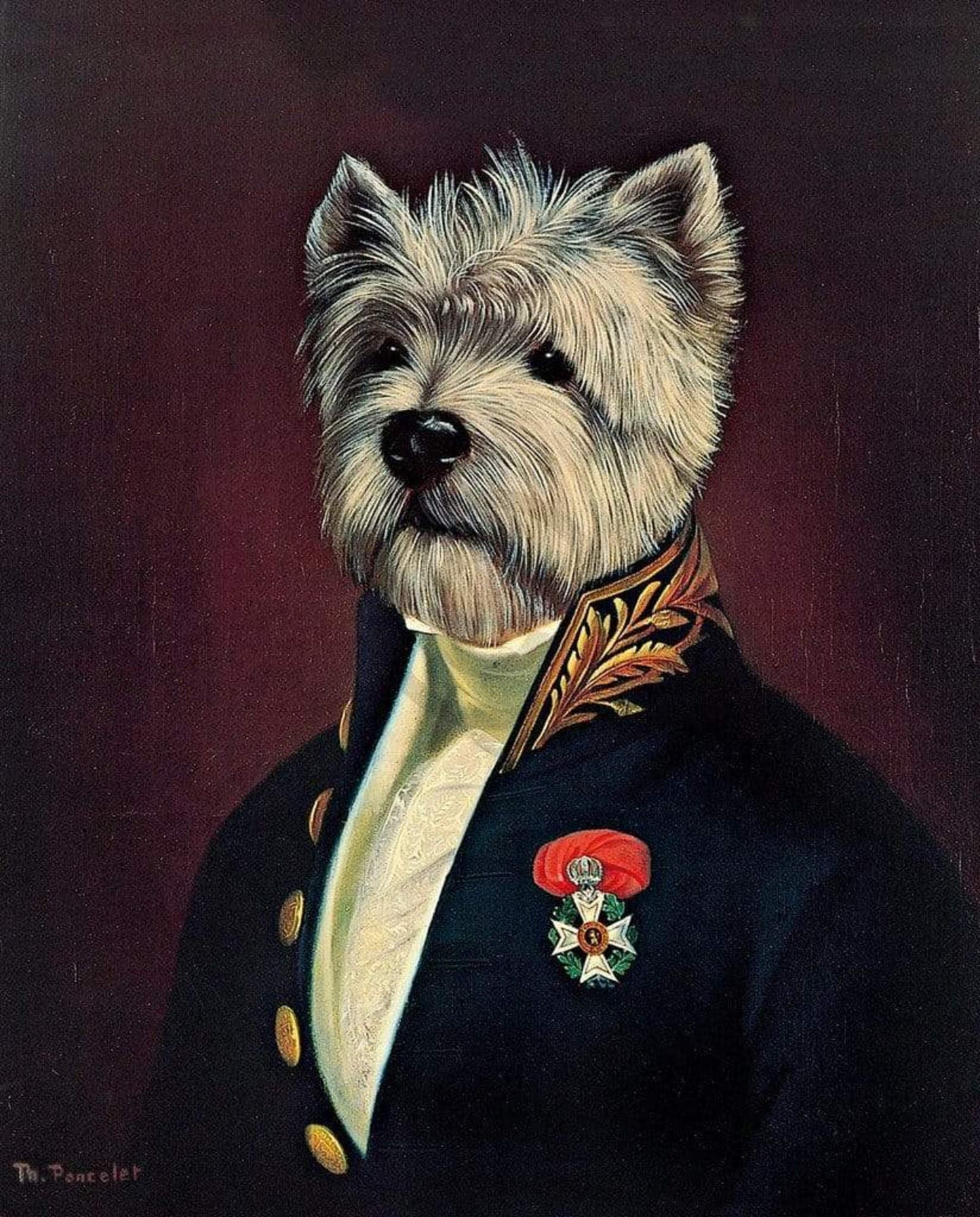 Thierry Poncelet The Officer's Mess Kunstdruk 28x35cm | Posters.nl