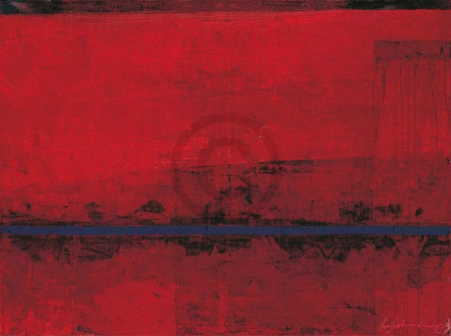 Ralf Bohnenkamp RED Kunstdruk 138x98cm | Posters.nl