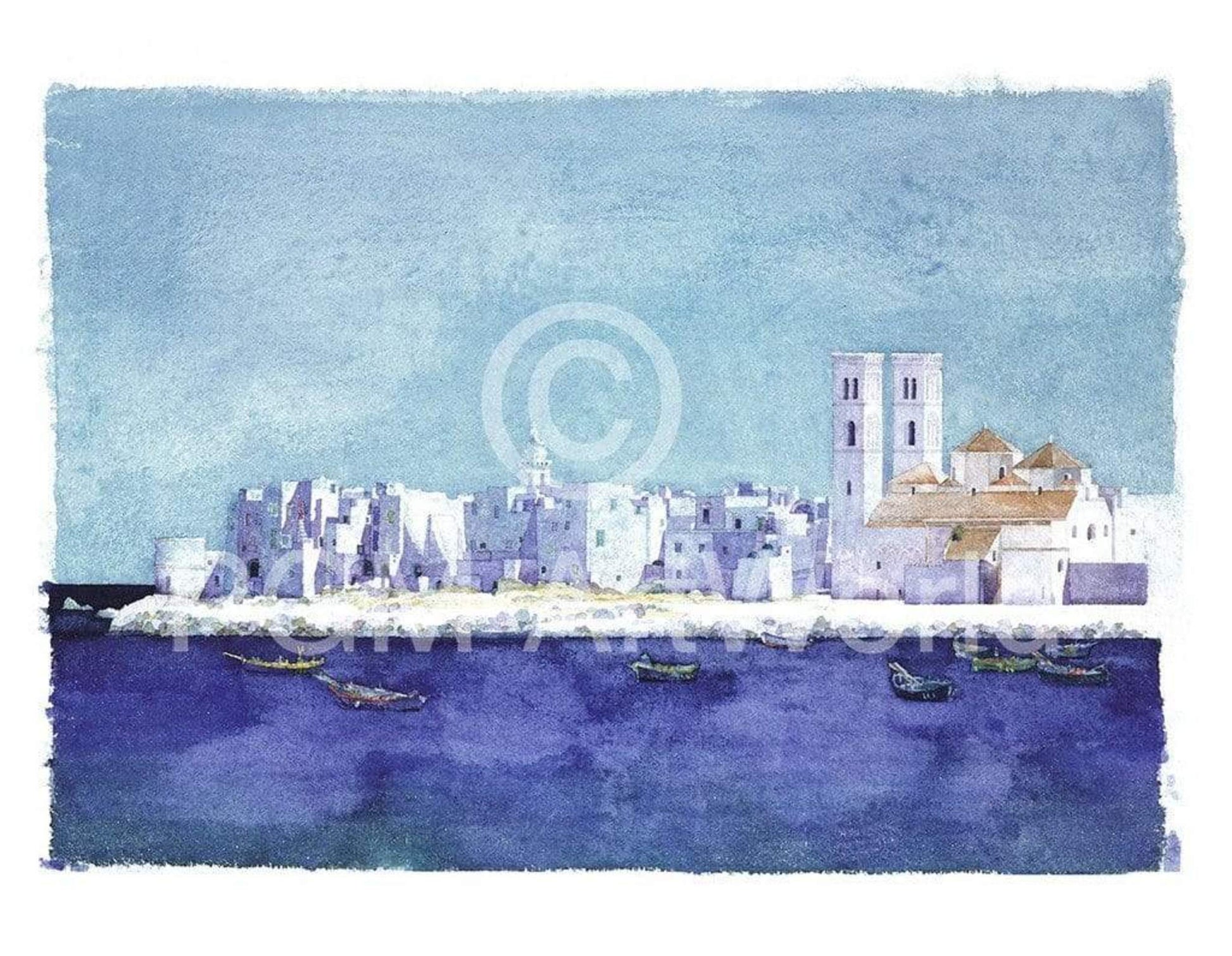 Ralf Westphal  Molfetta, Apulien Kunstdruk 90x70cm | Posters.nl