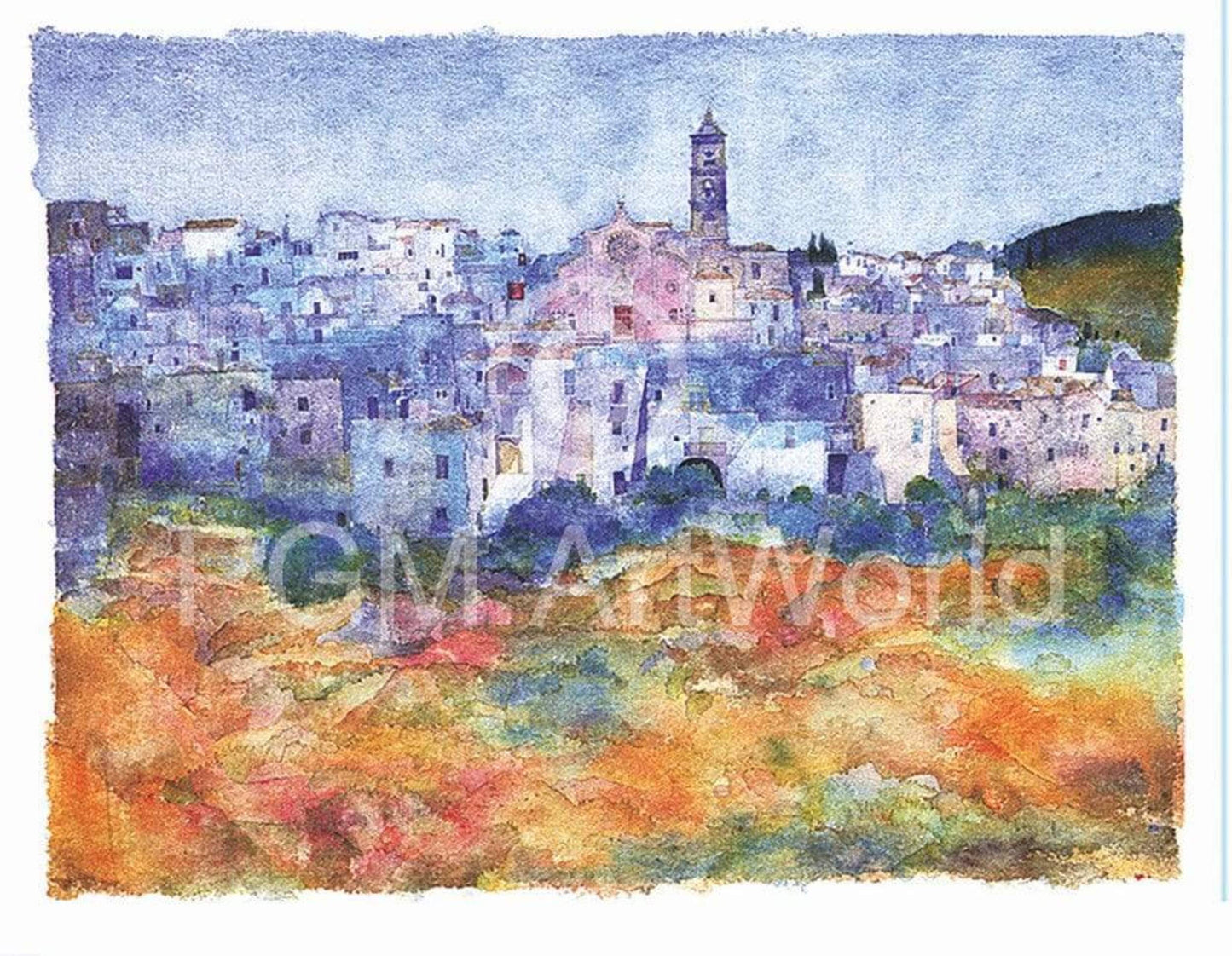 Ralf Westphal Miglionico / Basilicata Kunstdruk 100x70cm | Posters.nl