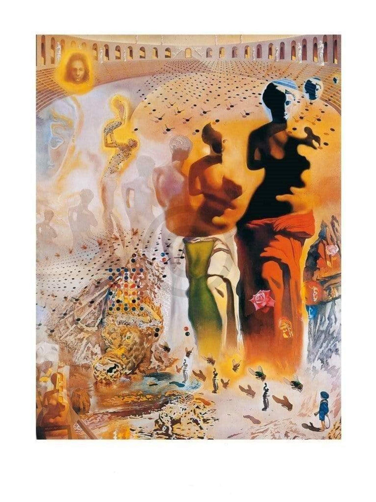 Salvador Dali El torero hallucinogene Kunstdruk 60x80cm | Posters.nl