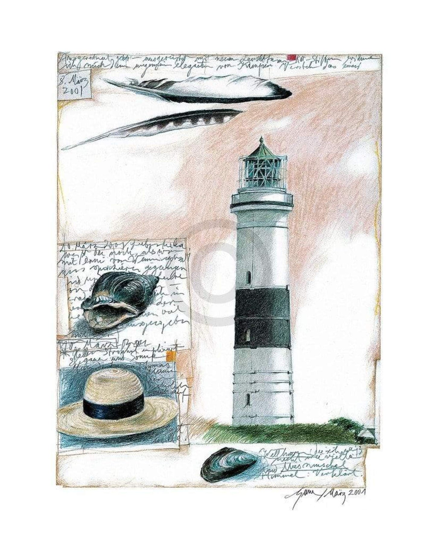 Sabine Gerke Kampen Kunstdruk 40x50cm | Posters.nl