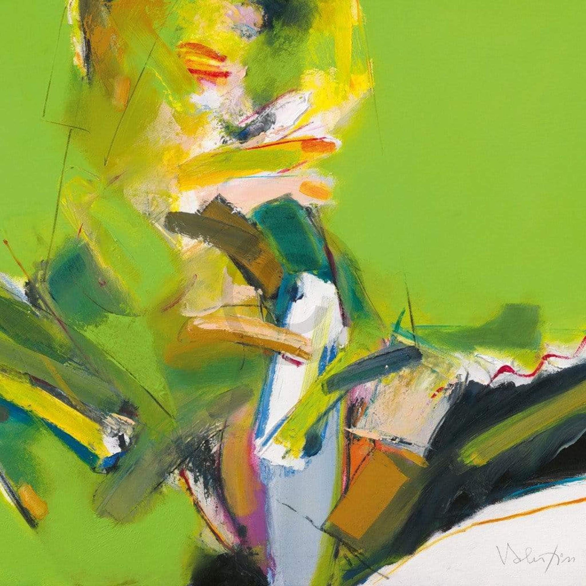 Valentin Vitanov  Venus im Frühling Kunstdruk 70x70cm | Posters.nl