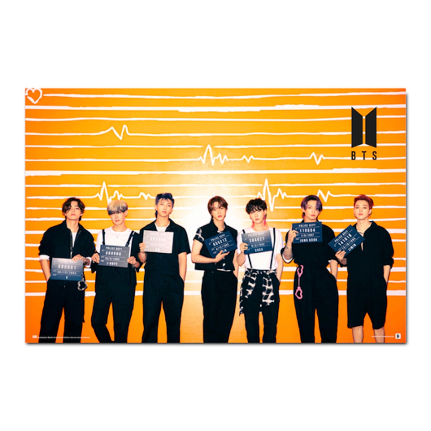 Grupo Erik GPE5589 Bts Police Dept Poster 91,5X61cm | Posters.nl