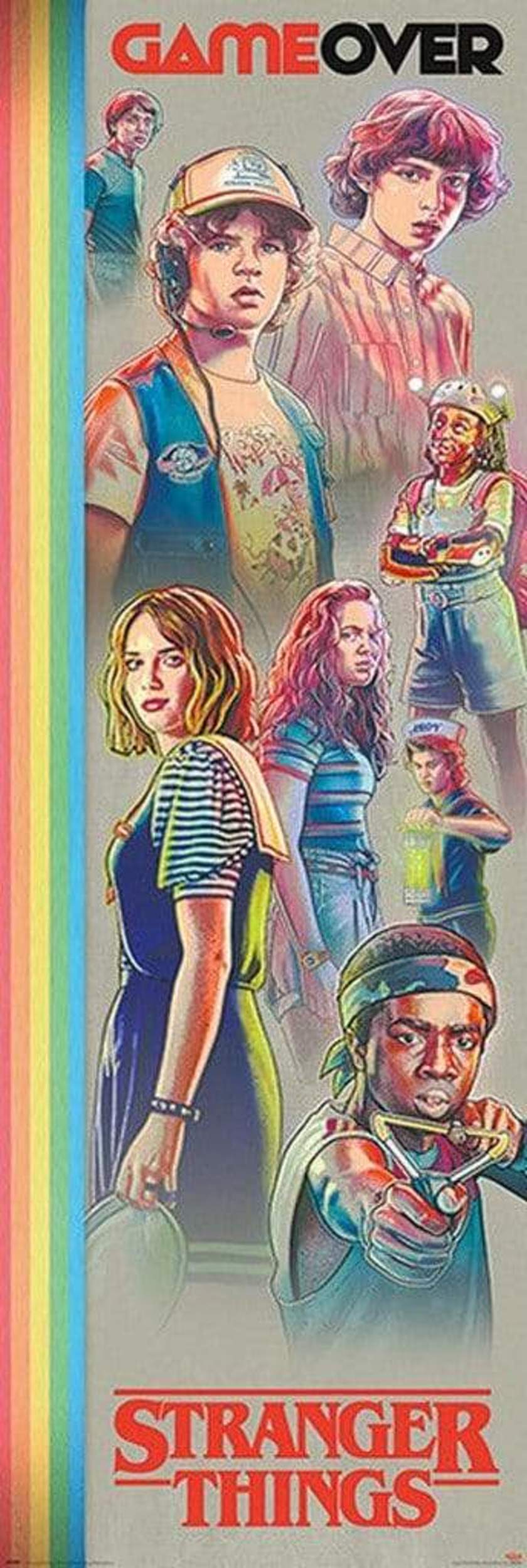 Pyramid Stranger Things Game Over Poster 53x158cm | Posters.nl
