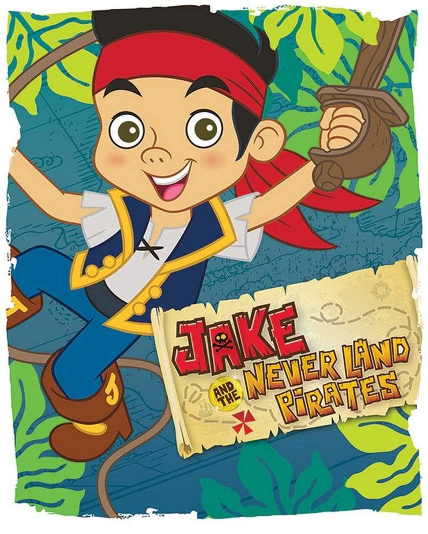 Pyramid Jake and the Neverland Pirates Swing Poster 40x50cm | Posters.nl