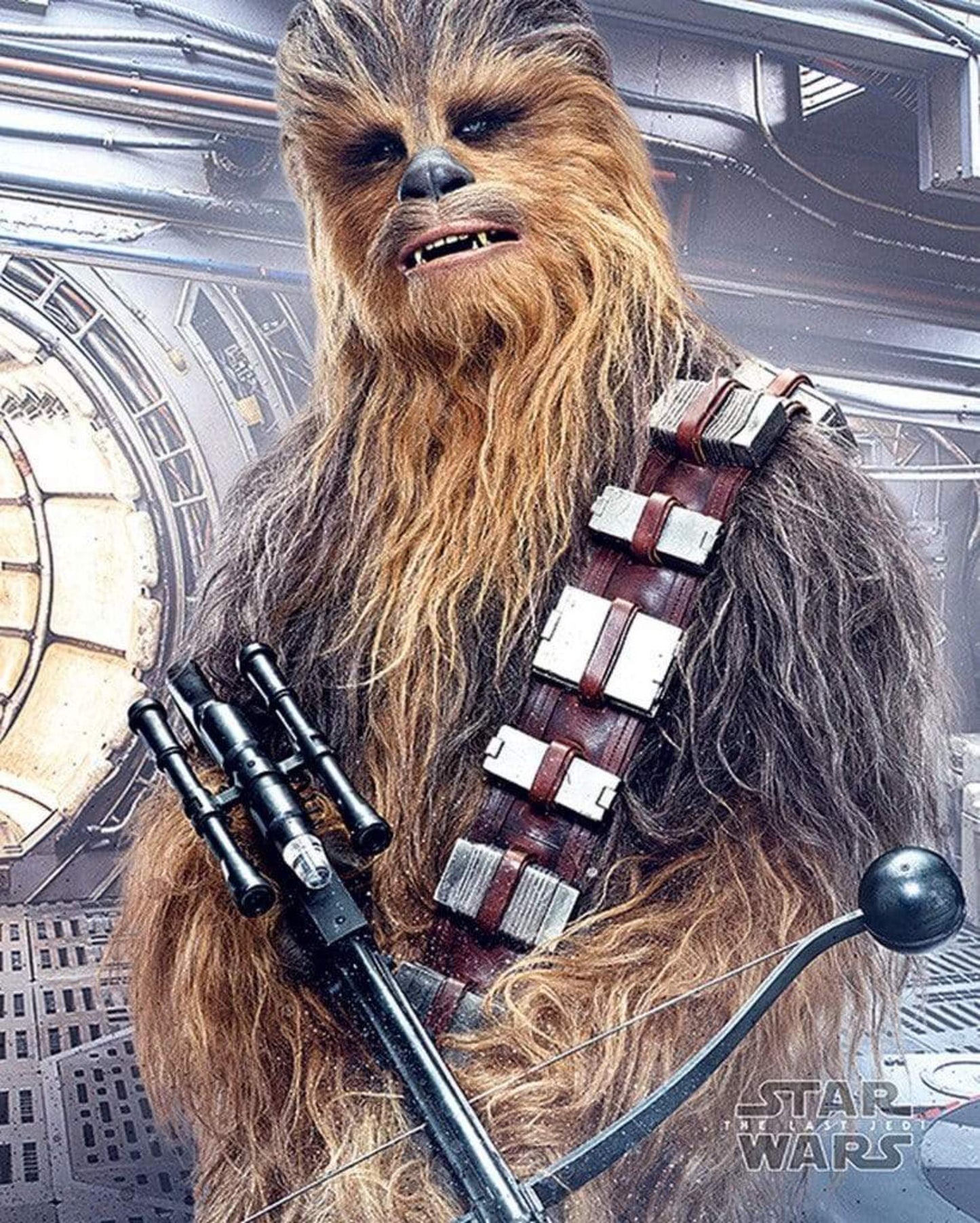 Pyramid Star Wars the Last Jedi Chewbacca Bowcaster Poster 40x50cm | Posters.nl