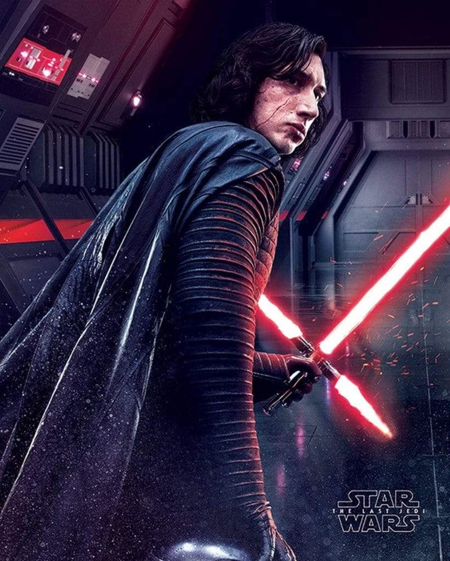 Pyramid Star Wars the Last Jedi Kylo Ren Rage Poster 40x50cm | Posters.nl