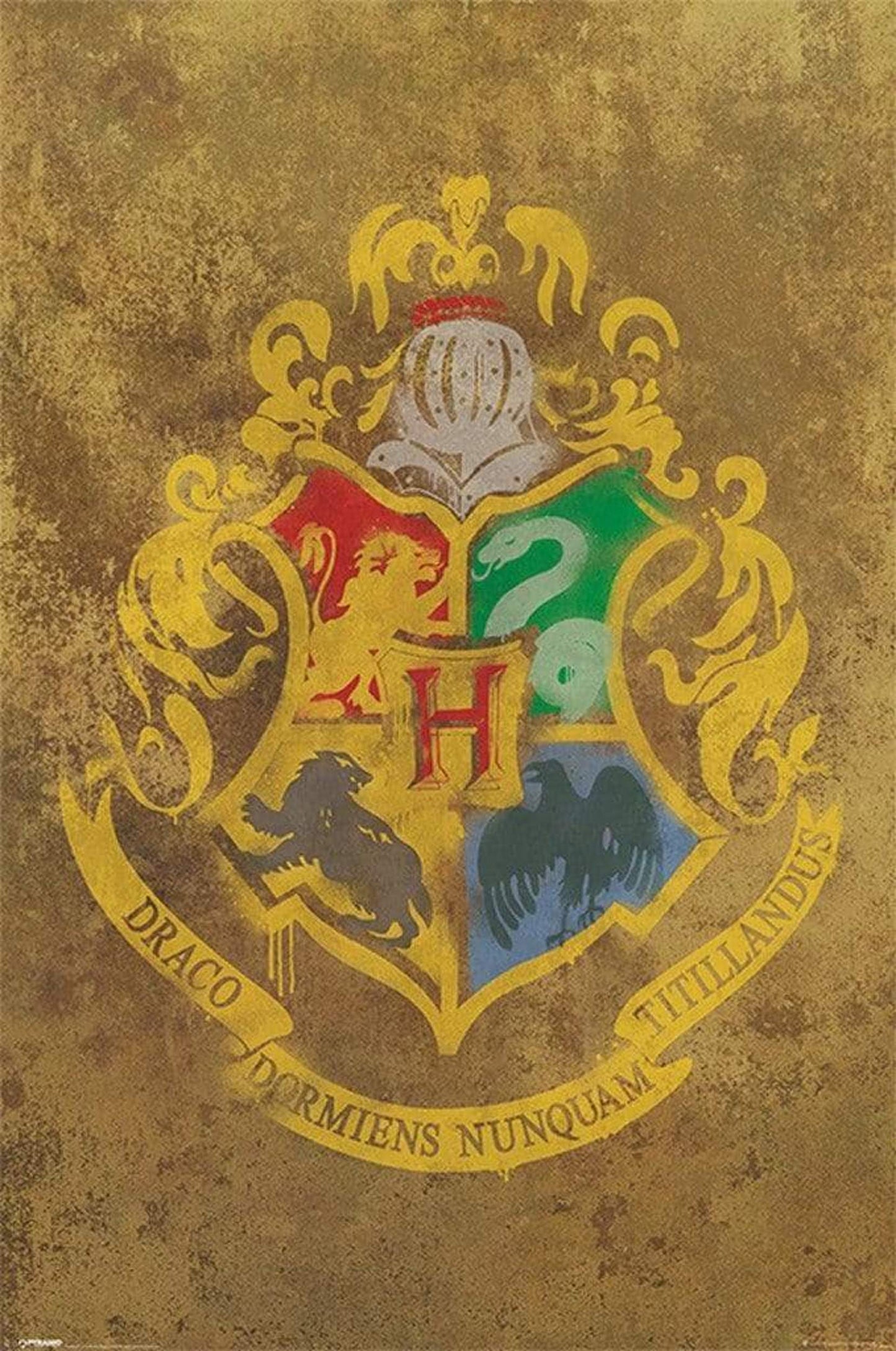 Pyramid Harry Potter Hogwarts Crest Poster 61x91,5cm | Posters.nl
