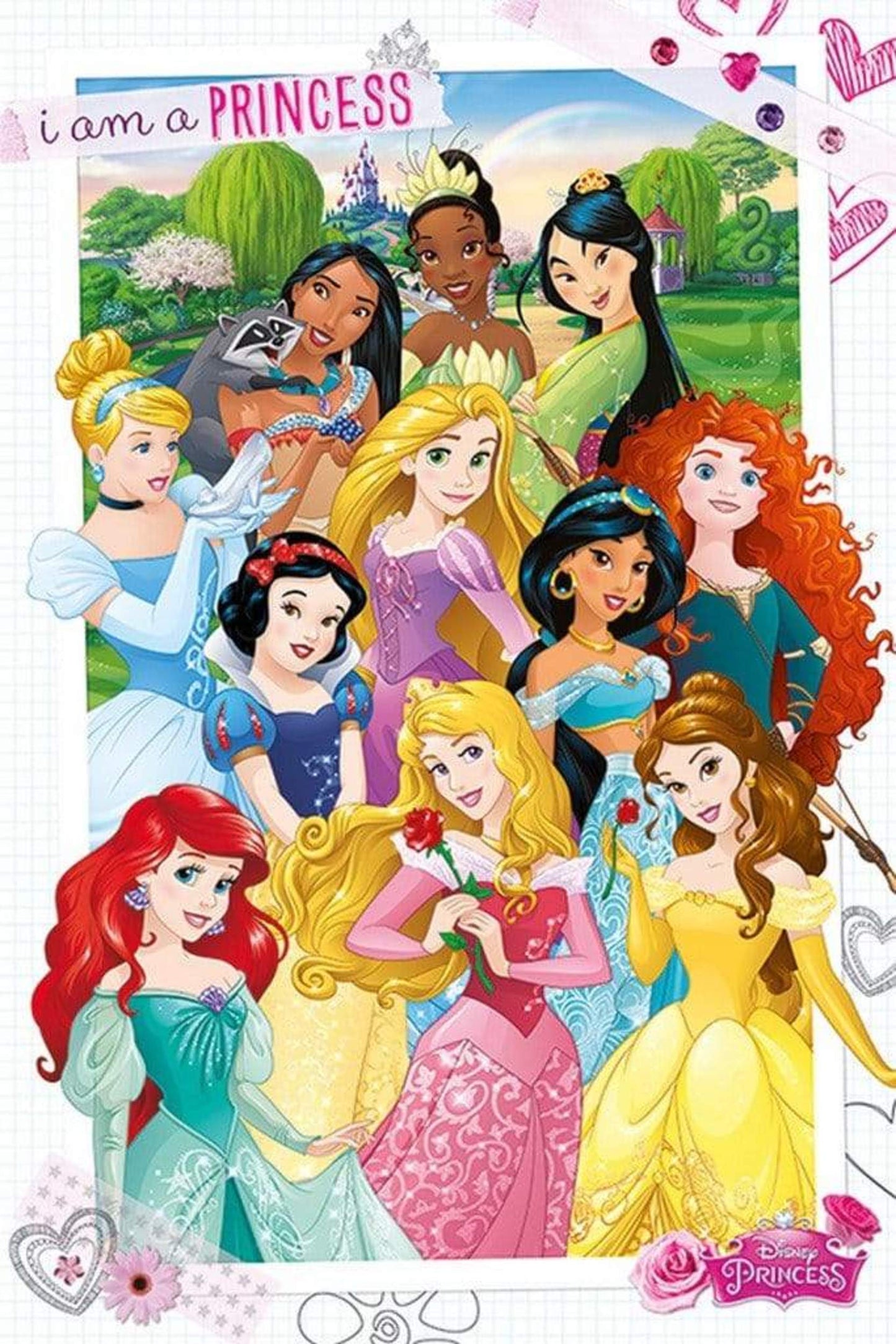 Pyramid Disney Princess I am a Princess Poster 61x91,5cm | Posters.nl