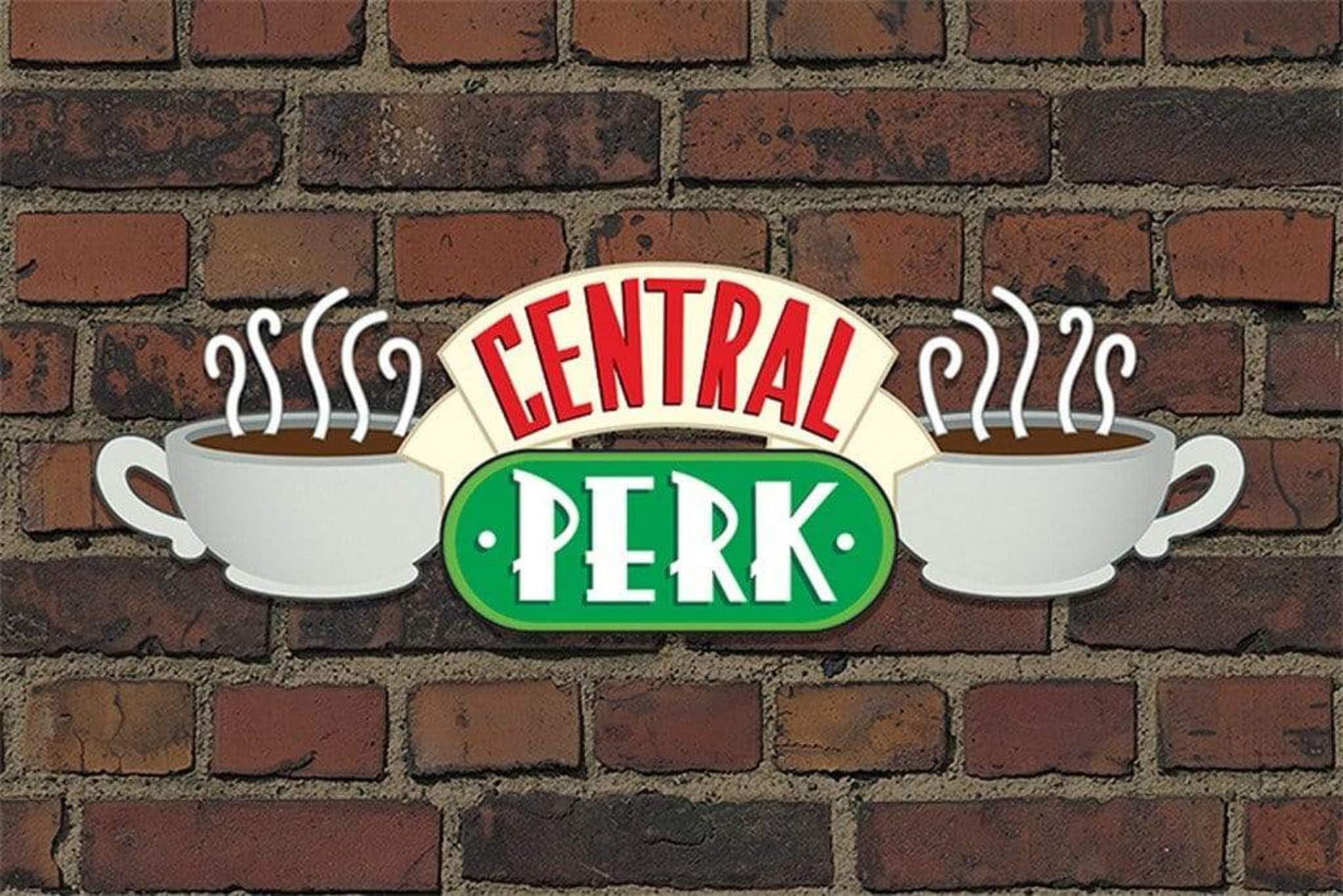 Pyramid Friends Central Perk Brick Poster 91,5x61cm | Posters.nl