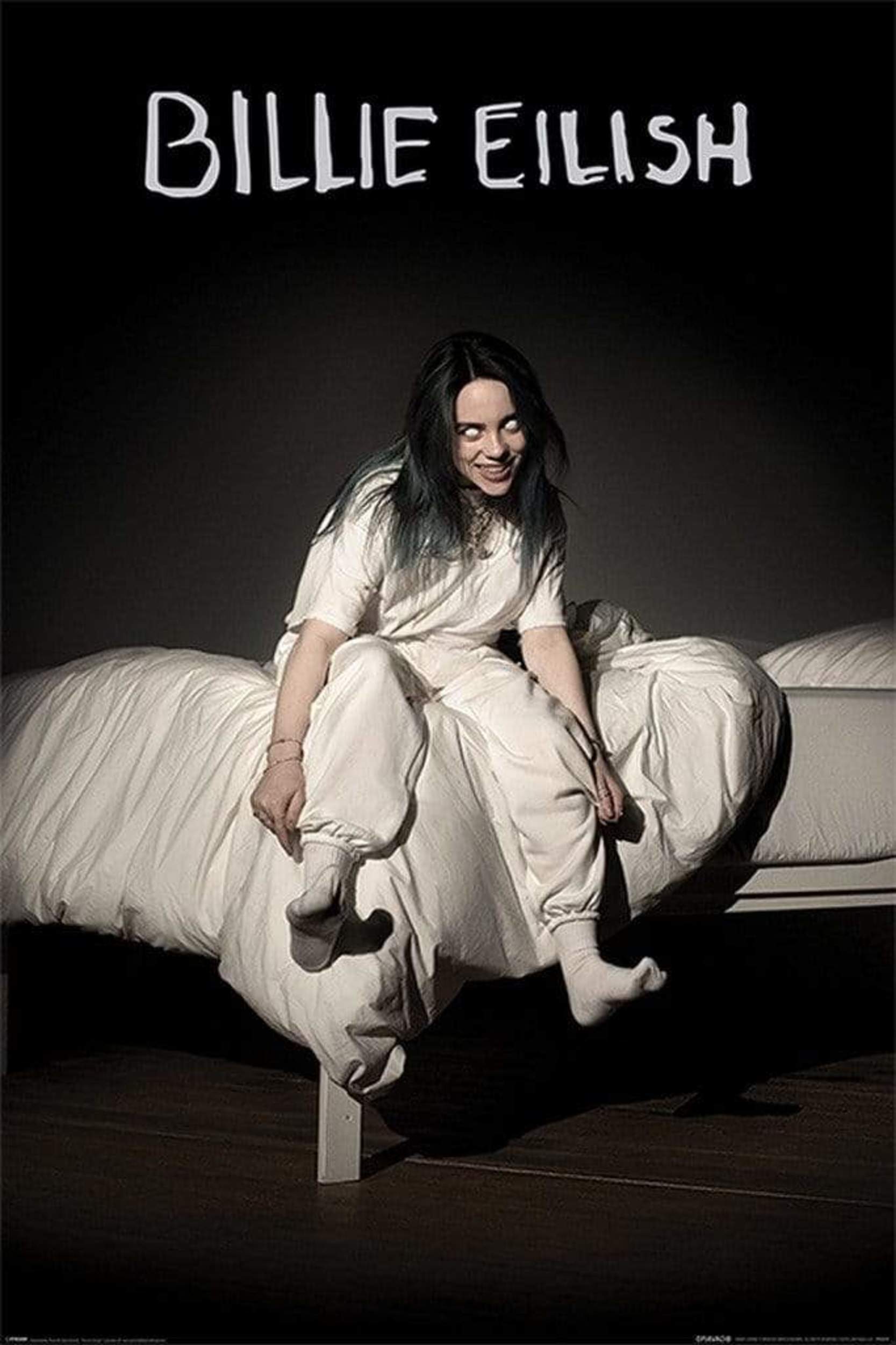 Pyramid Billie Eilish When We All Fall Asleep Where Do We Go Poster 61x91,5cm | Posters.nl