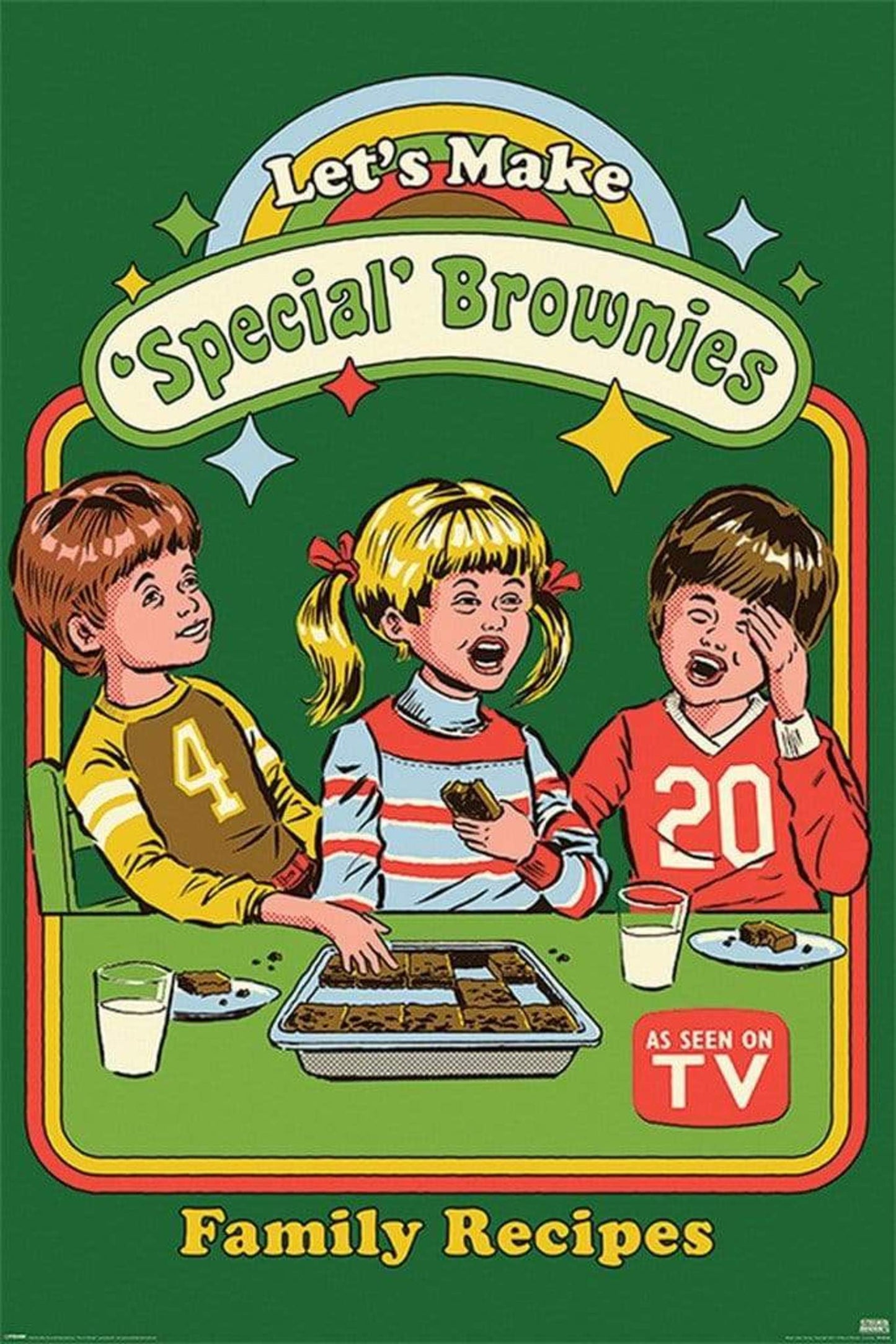 Pyramid Steven Rhodes Lets Make Special Brownies Poster 61x91,5cm | Posters.nl