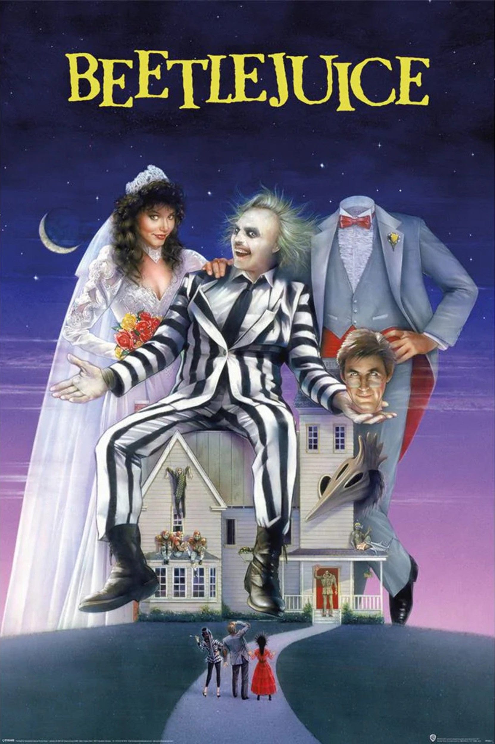 pyramid pp35211 beetlejuice recently deceased poster 61x91-5cm | Posters.nl