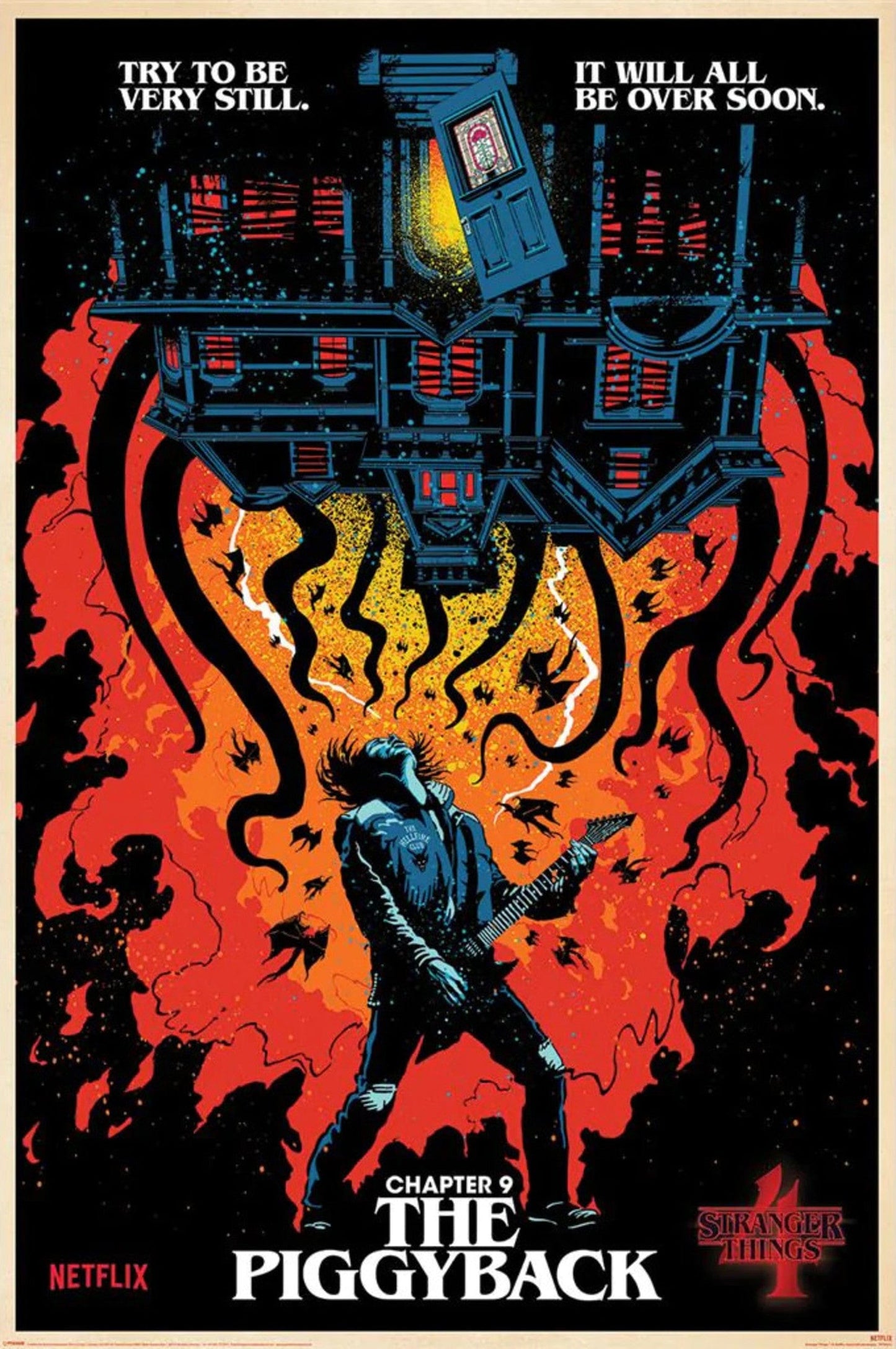 pyramid pp35213 stranger things 4 chapter 9 the piggyback poster 61x91-5cm | Posters.nl