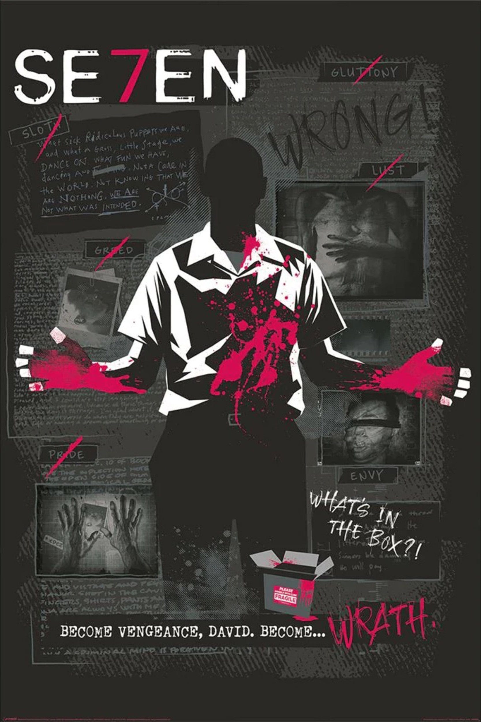 Pyramid Pp35253 Warner Bros Se7En Poster 61X91,5cm | Posters.nl
