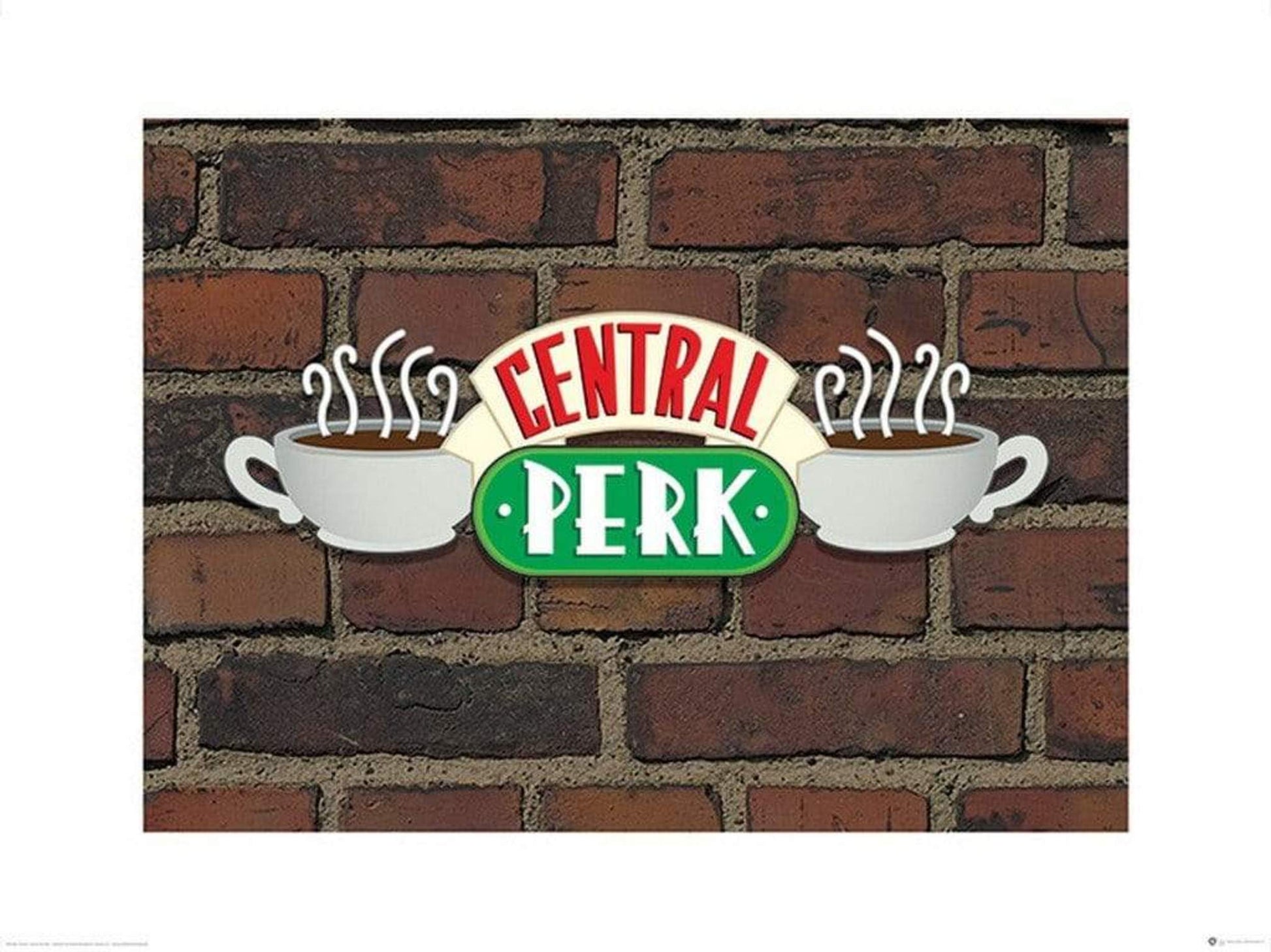 Pyramid Friends Central Perk Sign Kunstdruk 60x80cm | Posters.nl