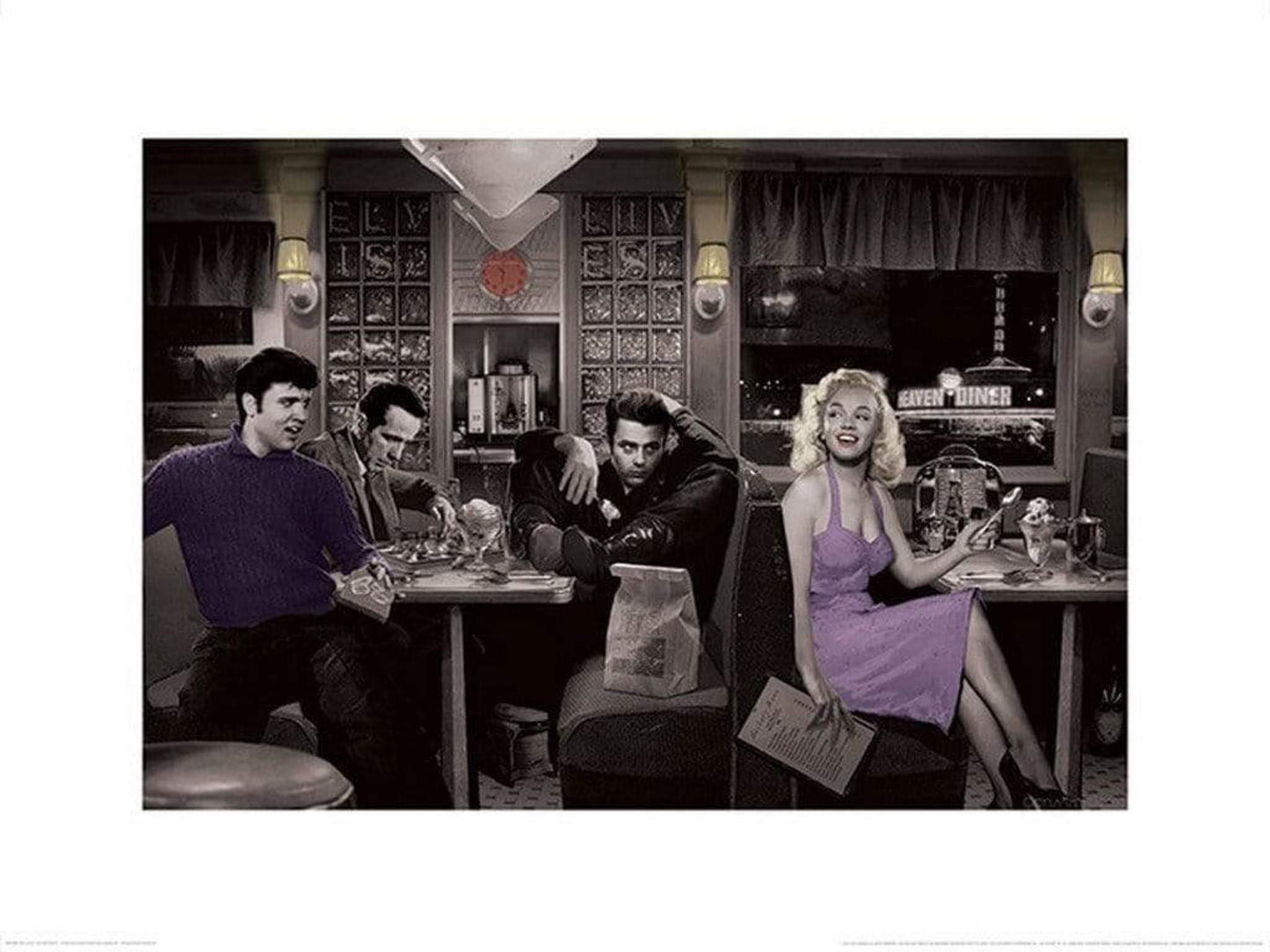 Pyramid Blue Plate Special Chris Consani 2 Kunstdruk 60x80cm | Posters.nl