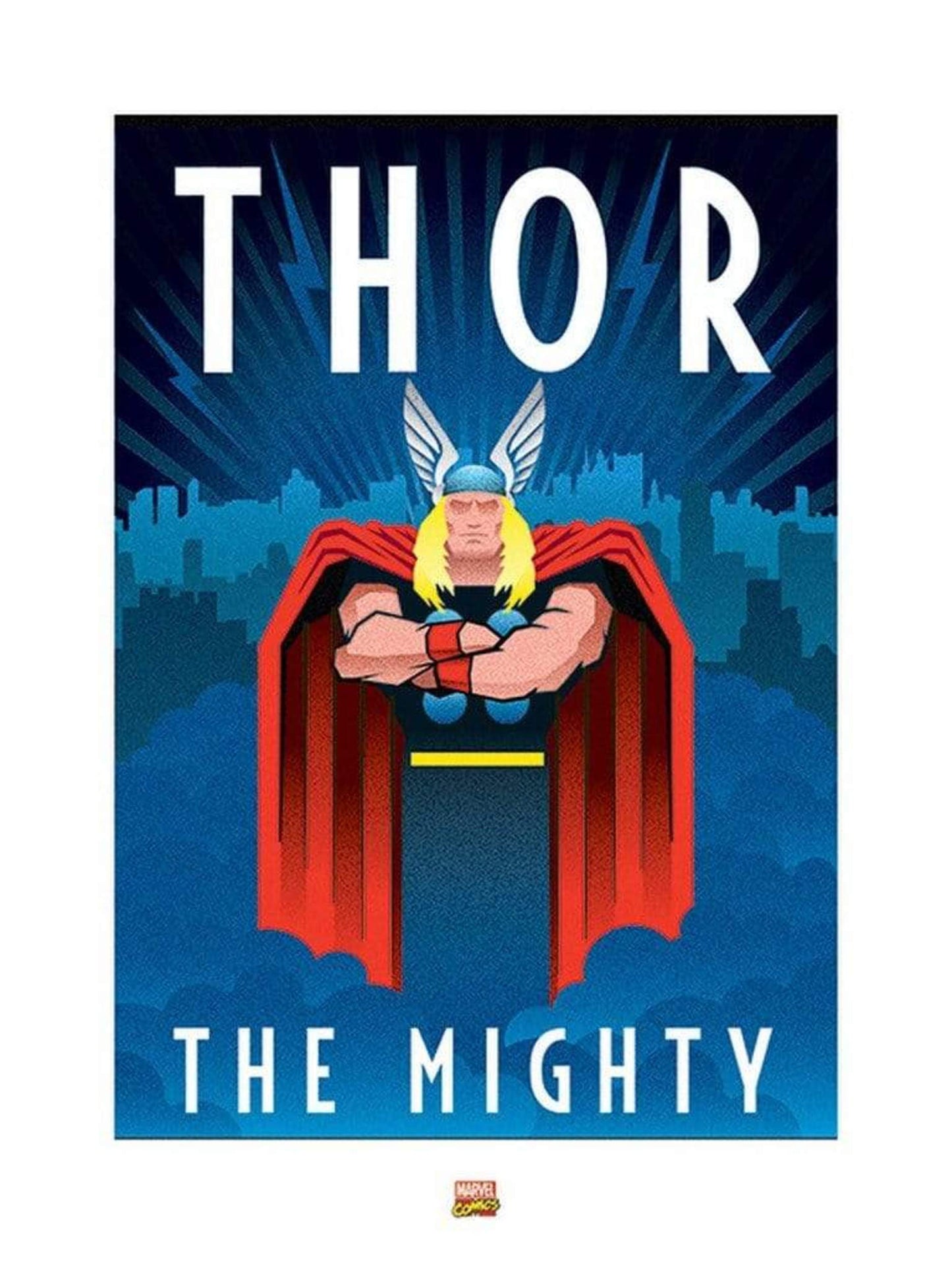 Pyramid Marvel Deco Thor Kunstdruk 60x80cm | Posters.nl