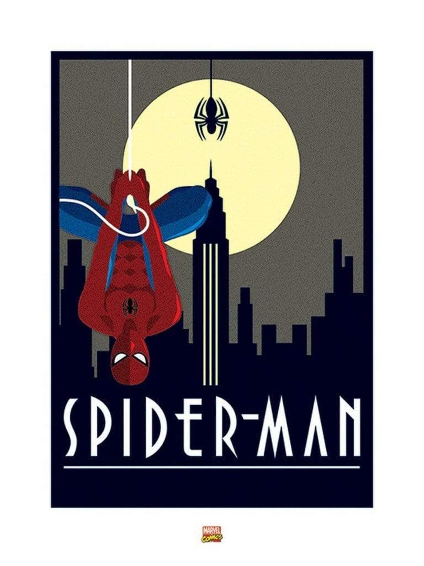 Pyramid Marvel Deco SpiderMan Hanging Kunstdruk 60x80cm | Posters.nl