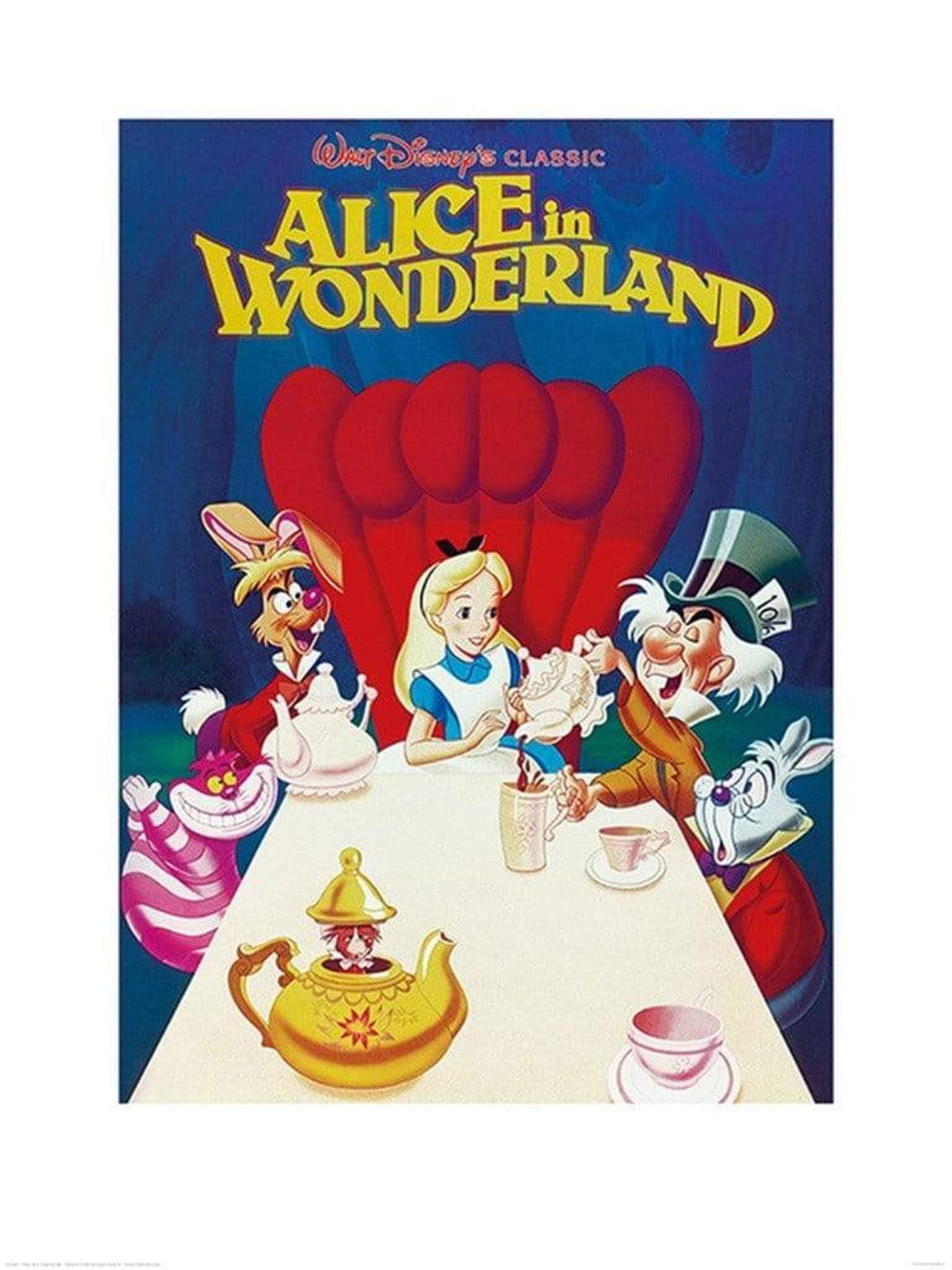 Pyramid Alice in Wonderland 1989 Kunstdruk 60x80cm | Posters.nl