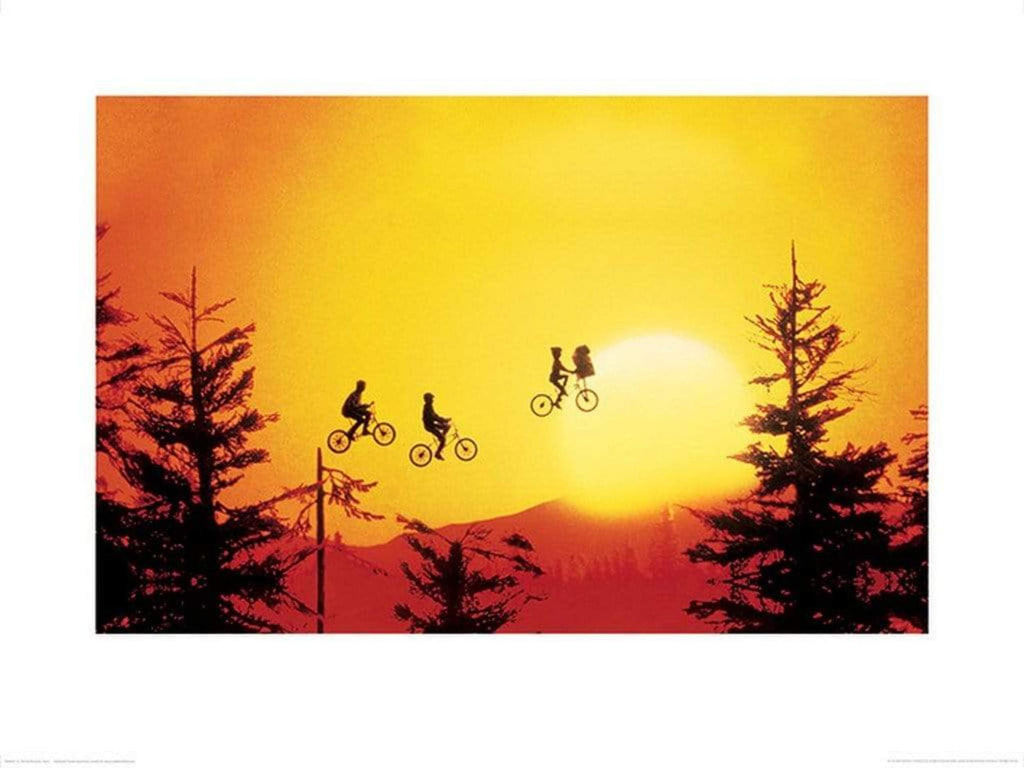 Pyramid ET Sunset Kunstdruk 60x80cm | Posters.nl