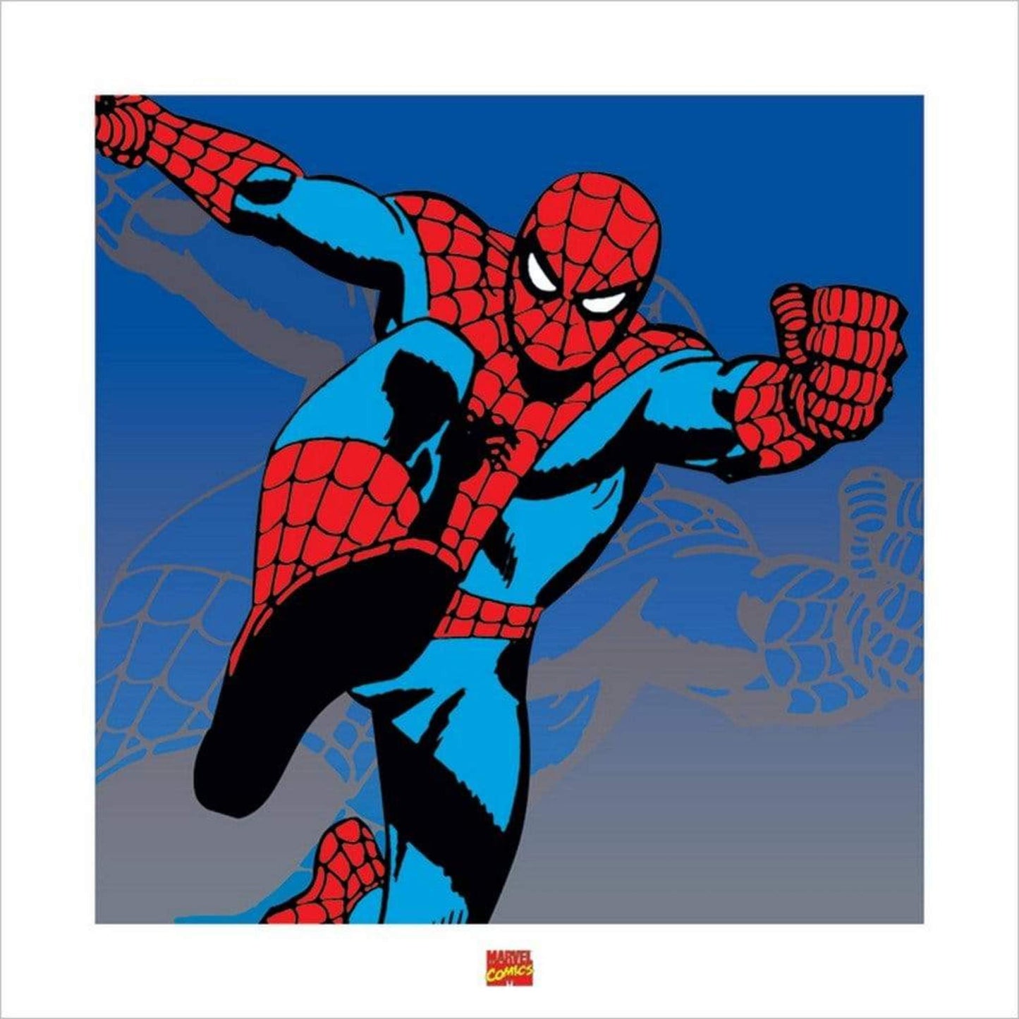 Pyramid Spider Man Marvel Kunstdruk 40x40cm | Posters.nl