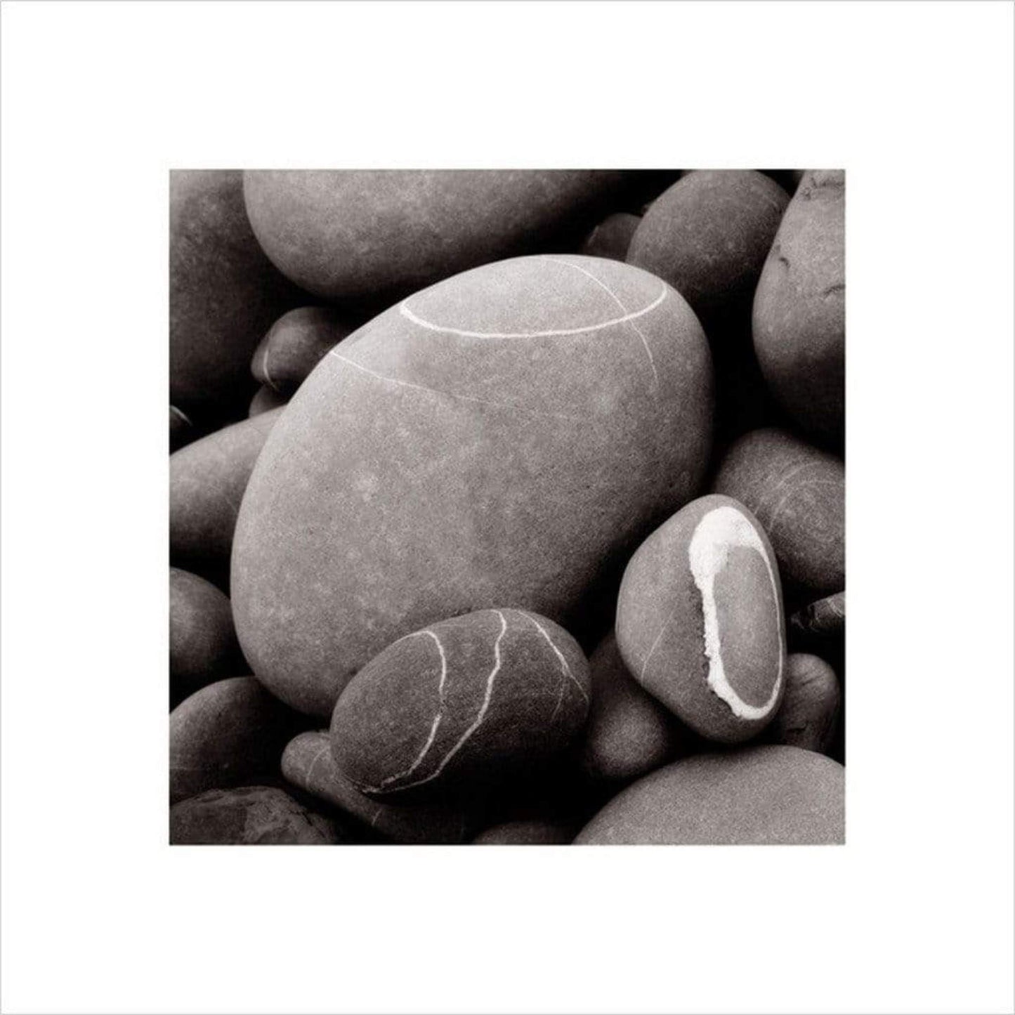 Pyramid Smooth Pebbles Kunstdruk 40x40cm | Posters.nl