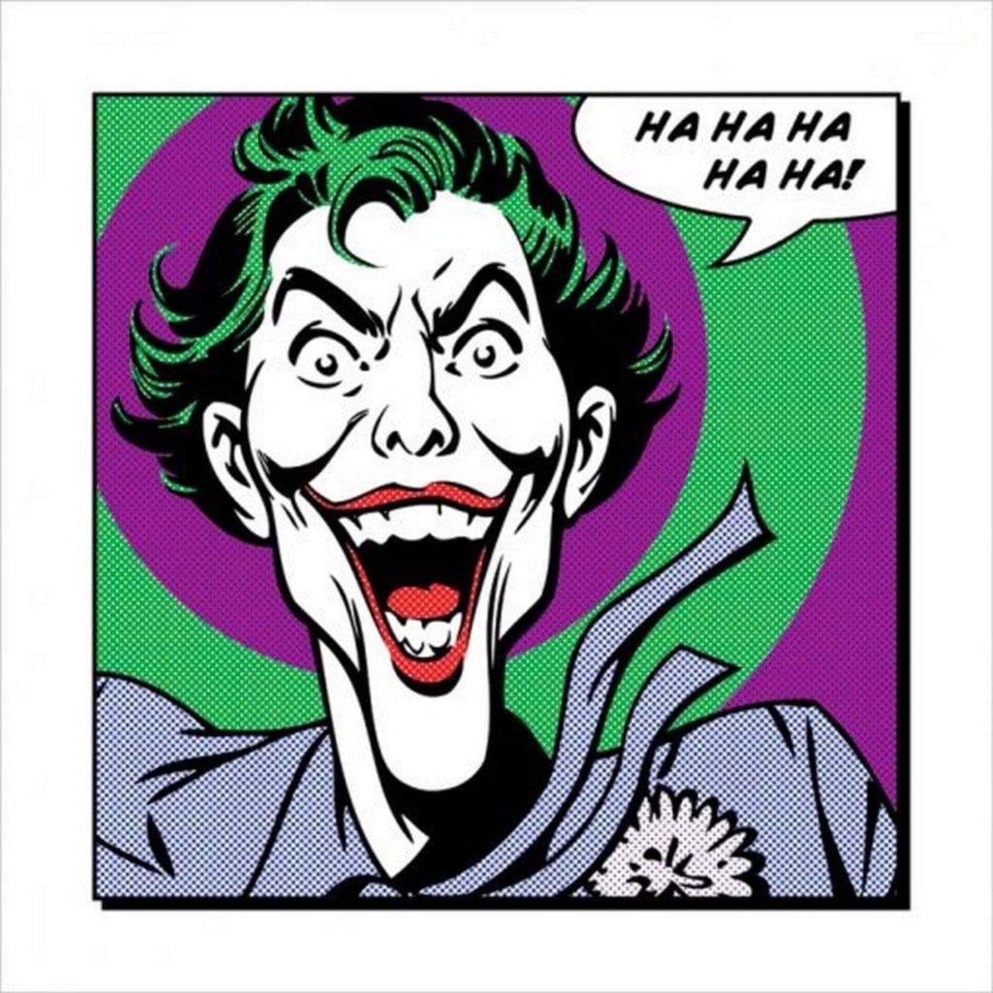 Pyramid Joker Ha Ha Ha Ha Ha Kunstdruk 40x40cm | Posters.nl