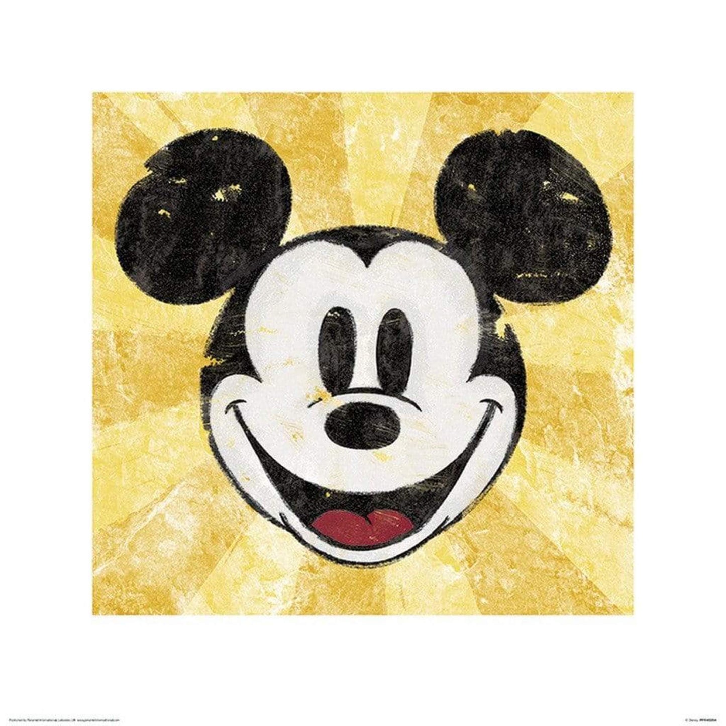 Pyramid Mickey Mouse Squeaky Chic Kunstdruk 40x40cm | Posters.nl