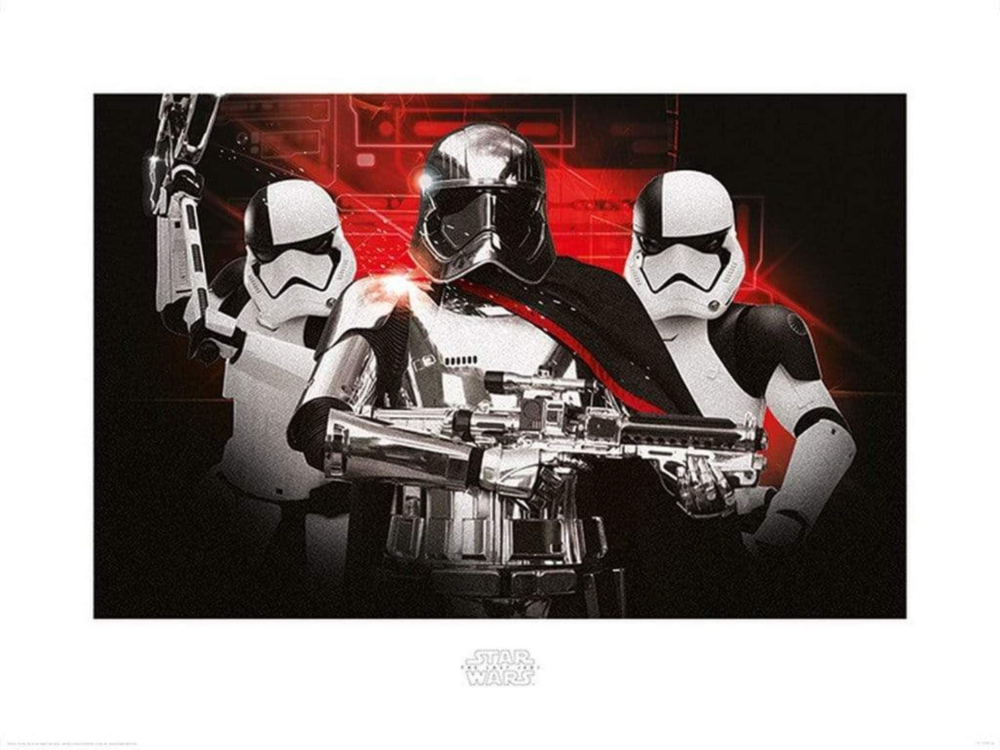 Pyramid Star Wars The Last Jedi Stormtrooper Team Kunstdruk 60x80cm | Posters.nl