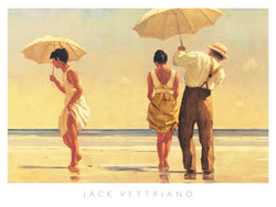 Kunstdruk Jack Vettriano - Mad Dogs 80x60cm