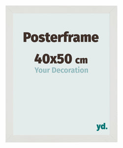 Posterlijst 40x50cm Wit Mat MDF Parma