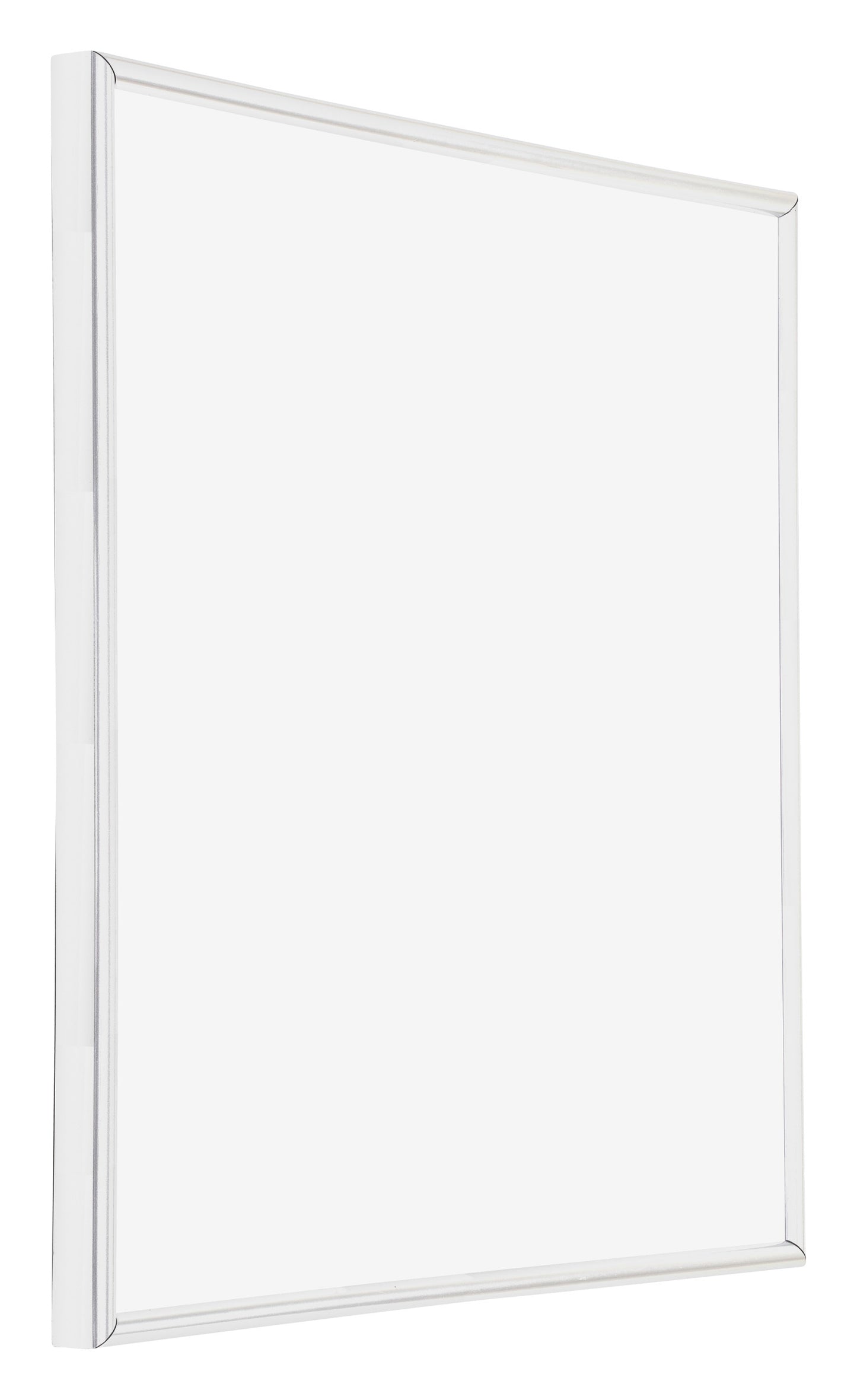 Posterlijst 40x40cm Wit Hoogglans Kunststof Paris